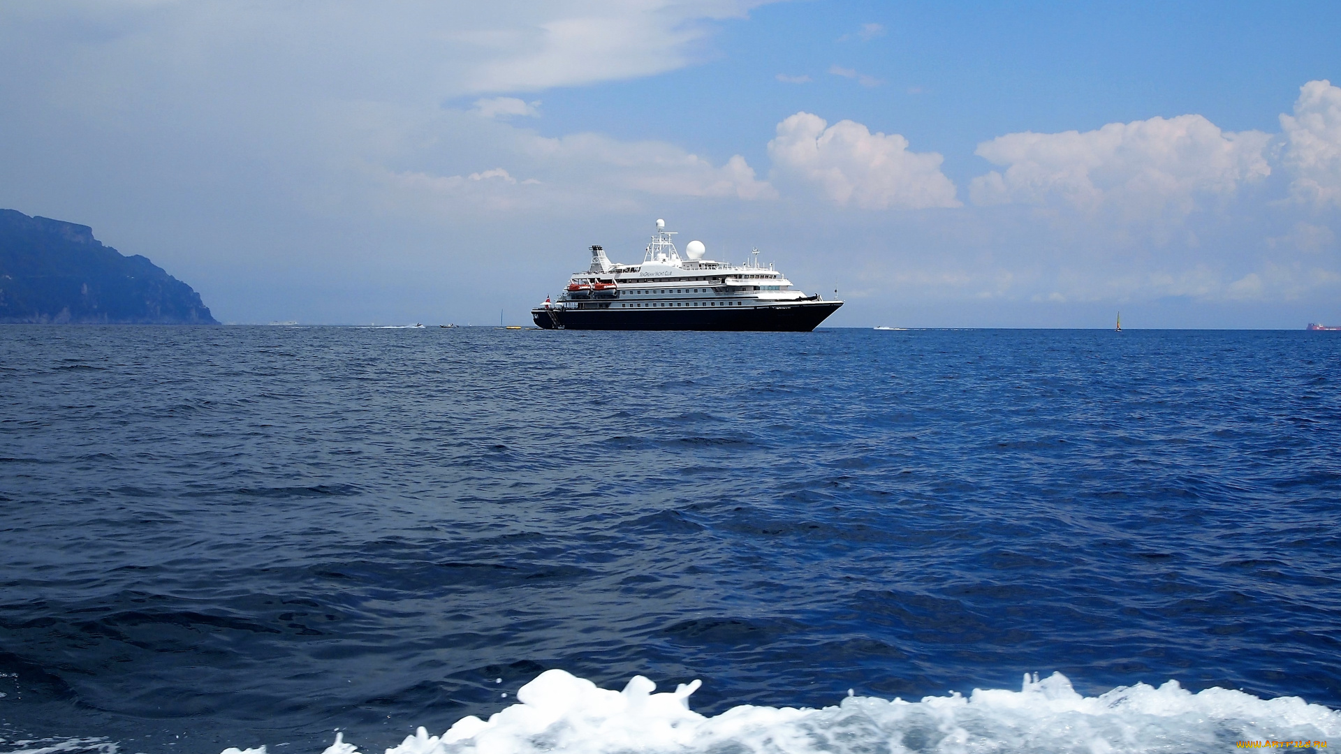 италия, корабли, лайнеры, моря, амалфи