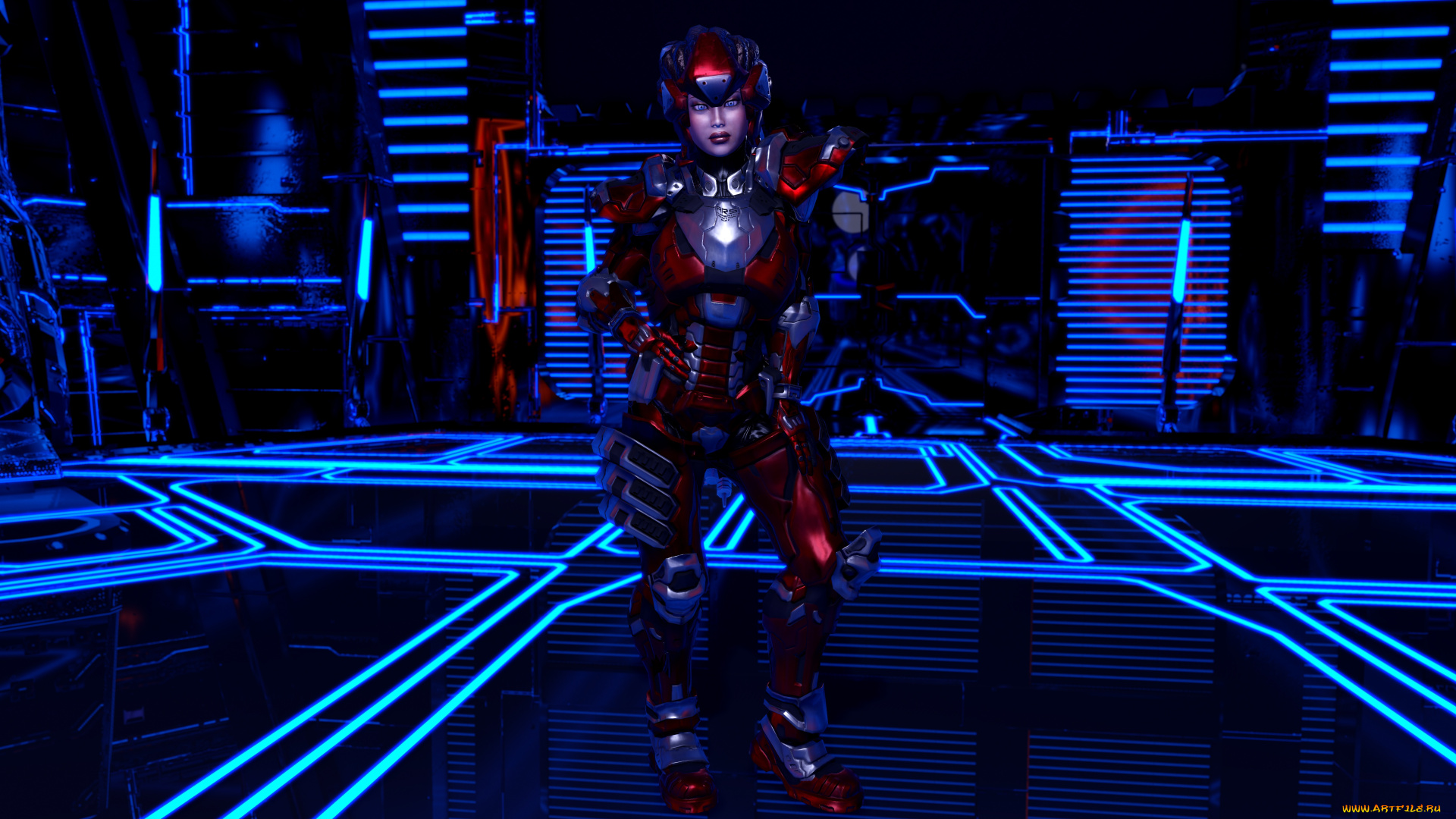 3д, графика, фантазия, , fantasy, девушка, взгляд, фон