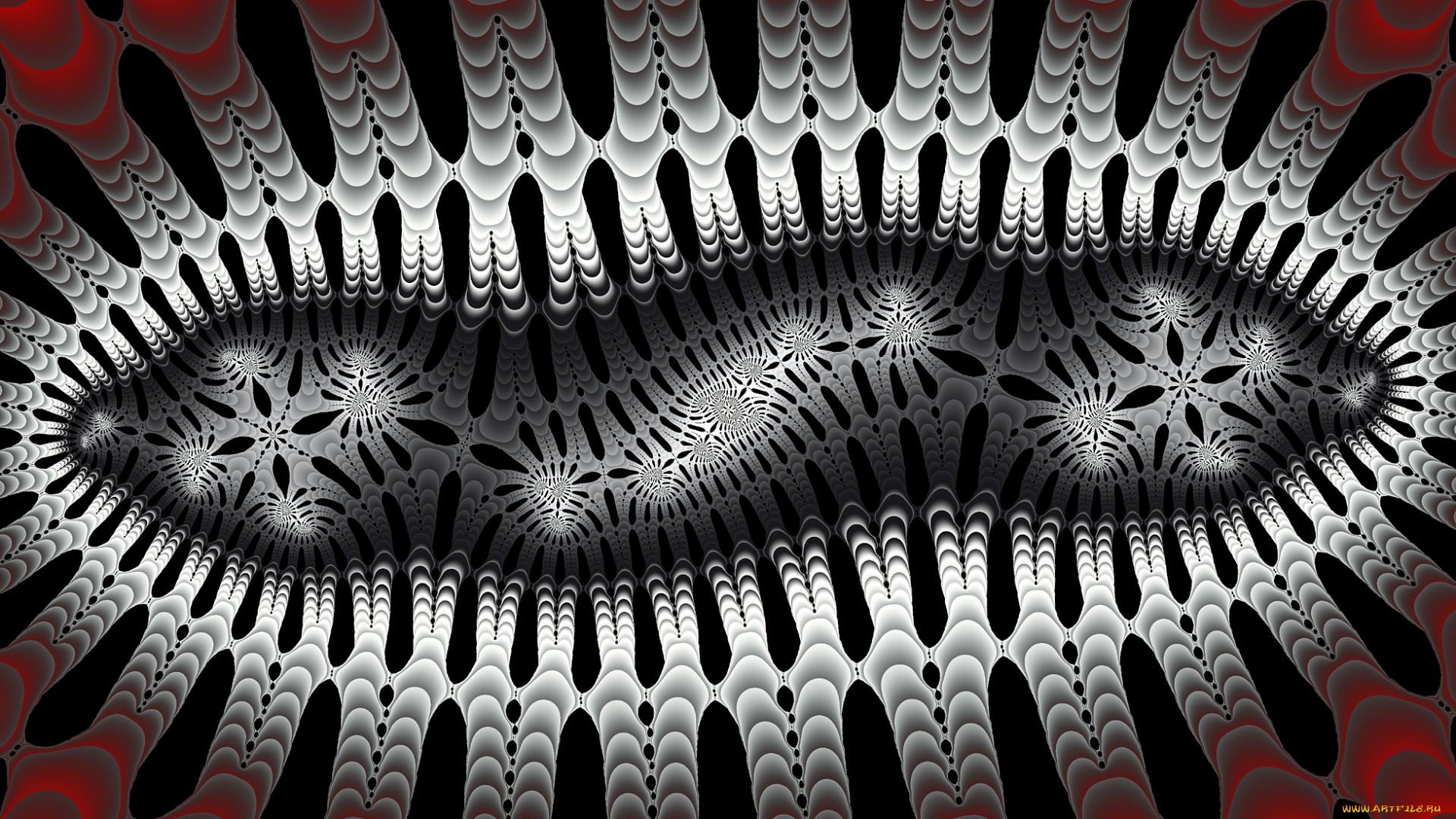 3д, графика, фракталы, , fractal, узор, фон, цвет