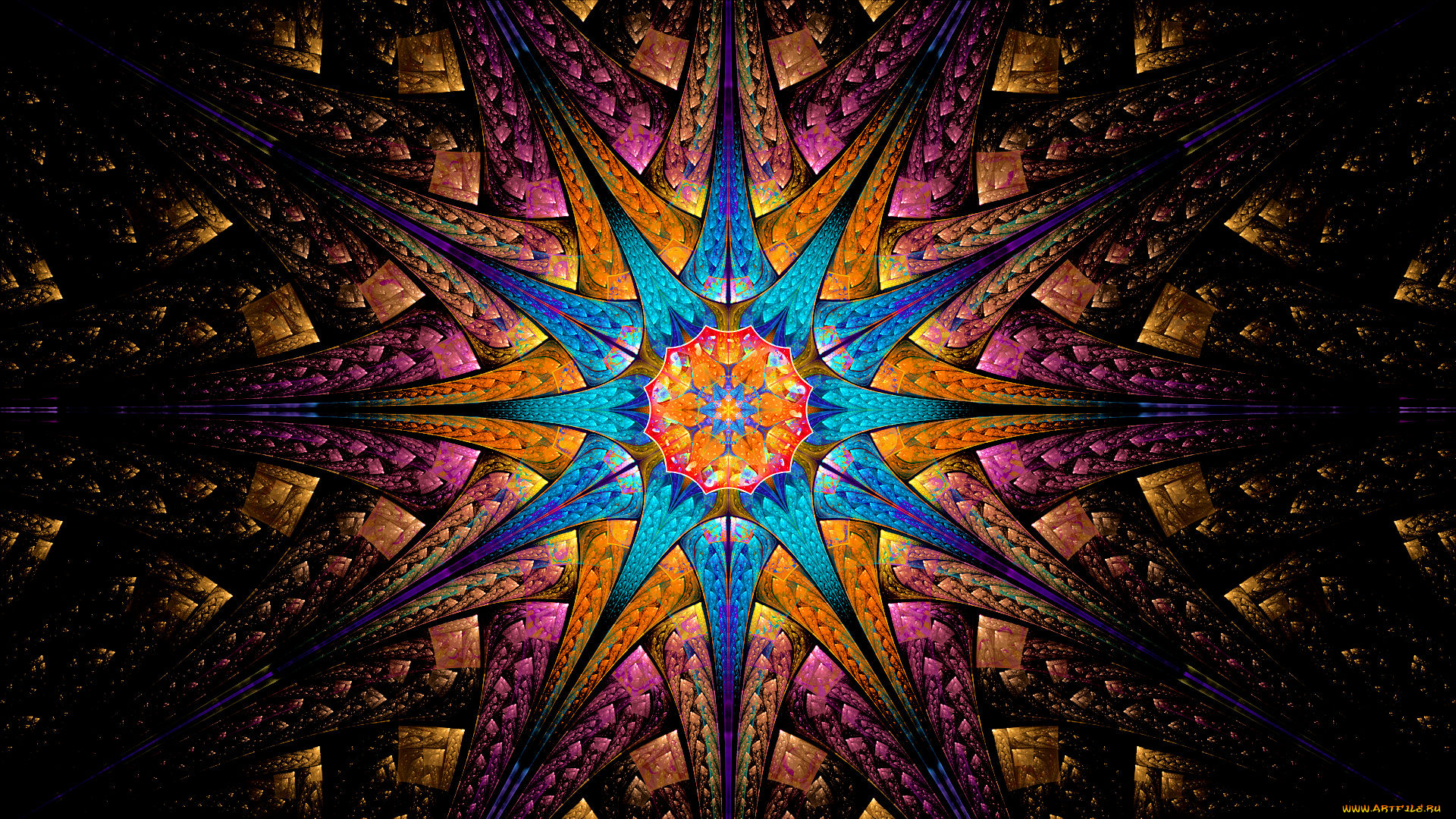 3д, графика, фракталы, , fractal, узор, фон, цвет