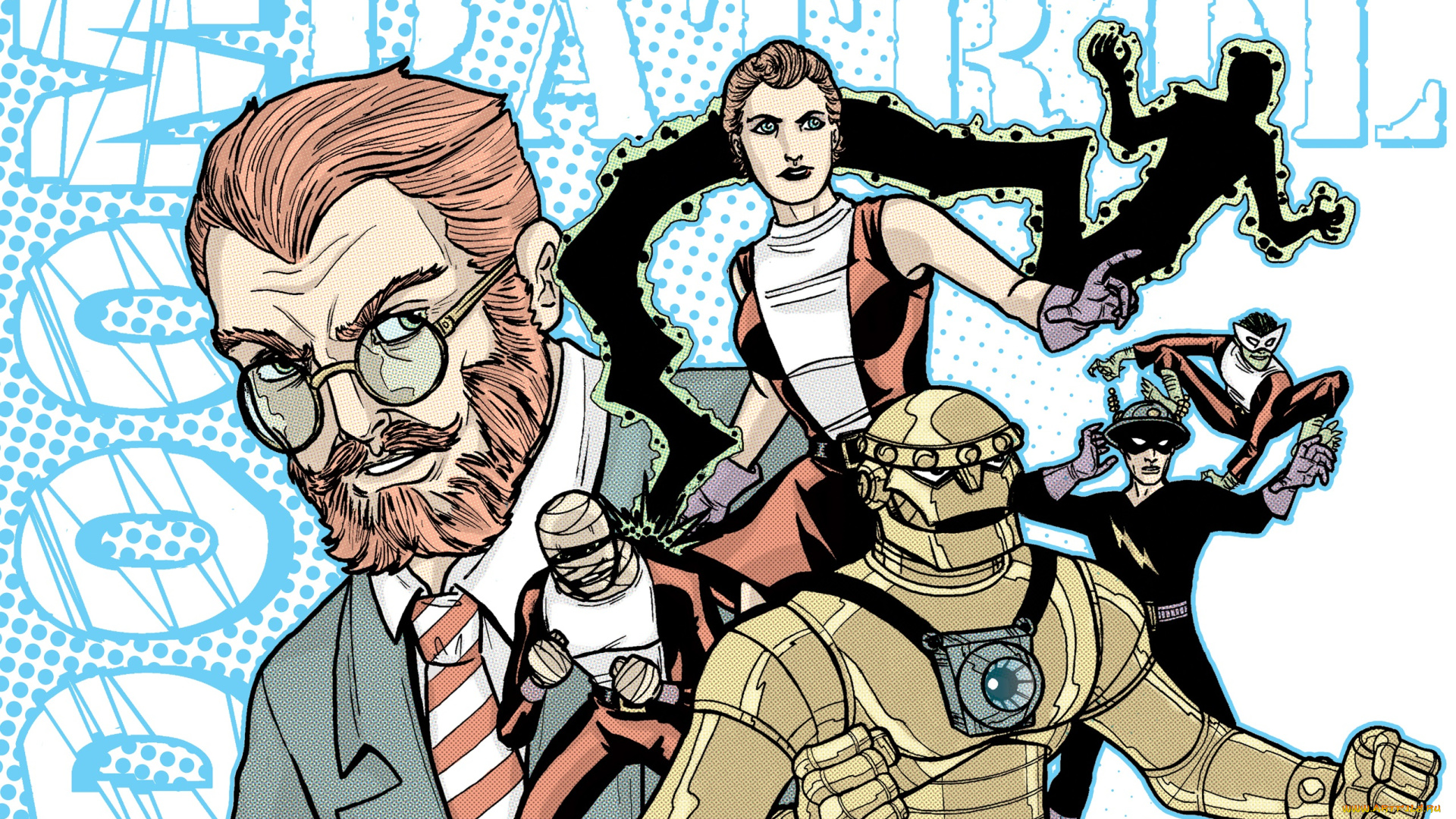 рисованное, комиксы, doom, patrol