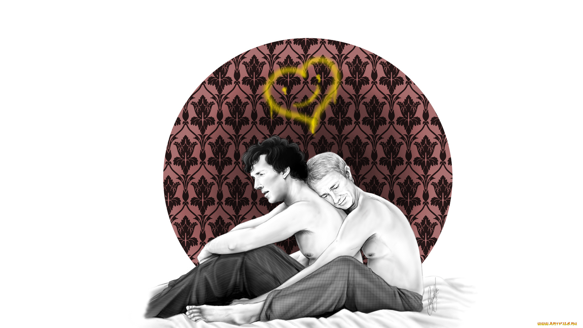 sherlock, bbc, рисованное, кино, sherlock, bbc