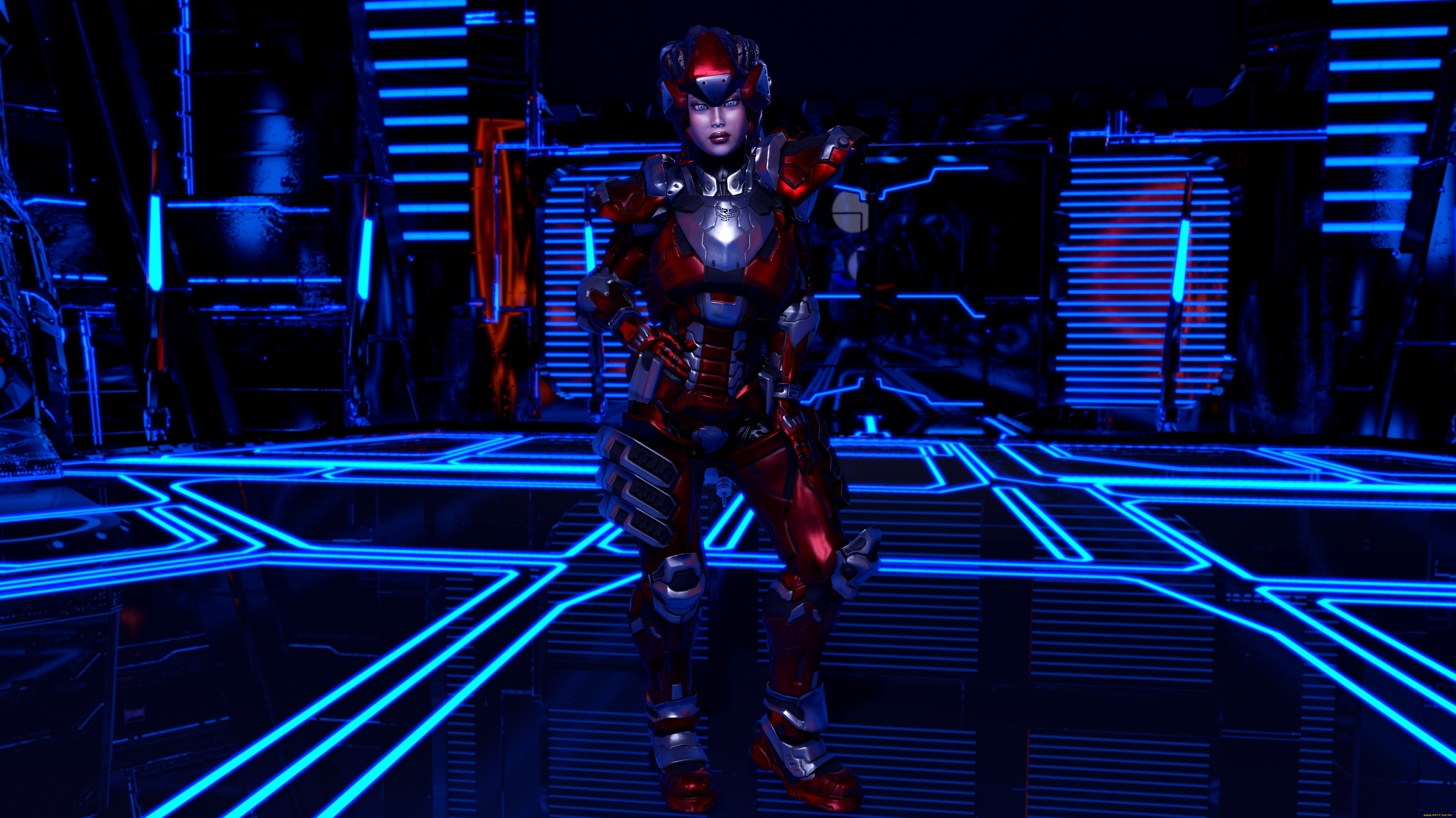 3д, графика, фантазия, , fantasy, девушка, взгляд, фон