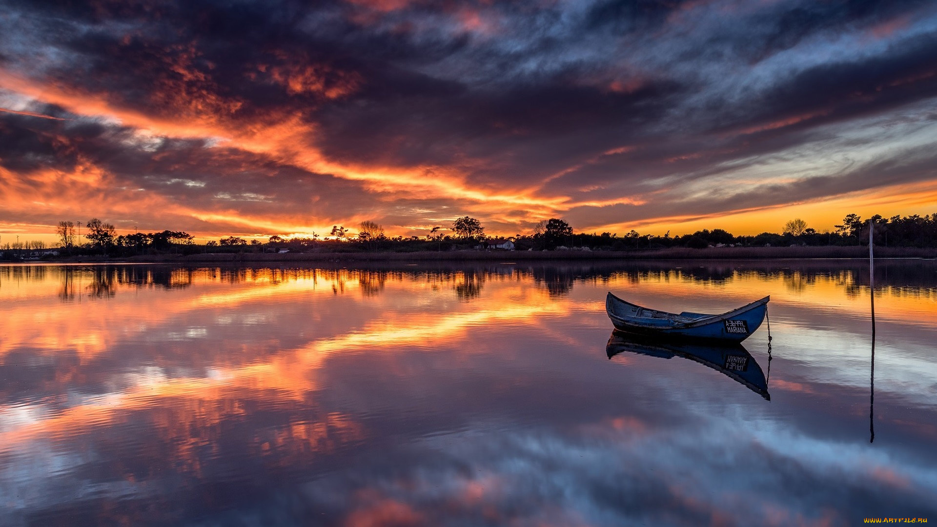 корабли, лодки, , шлюпки, озеро, лодка, закат