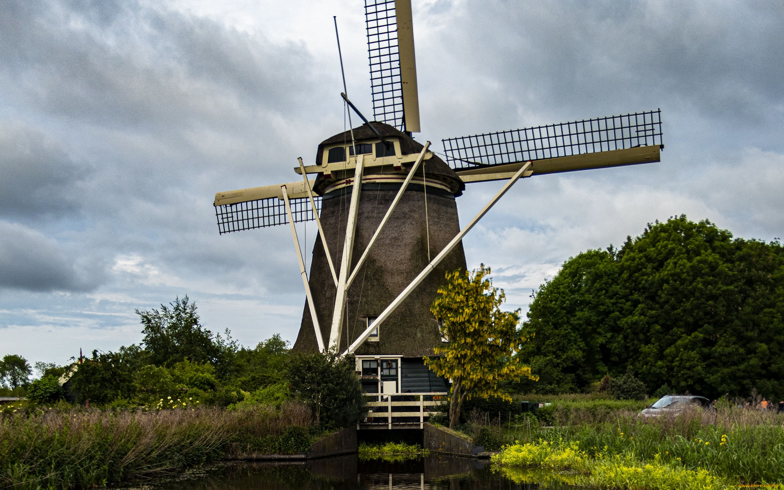 разное, мельницы, мельница