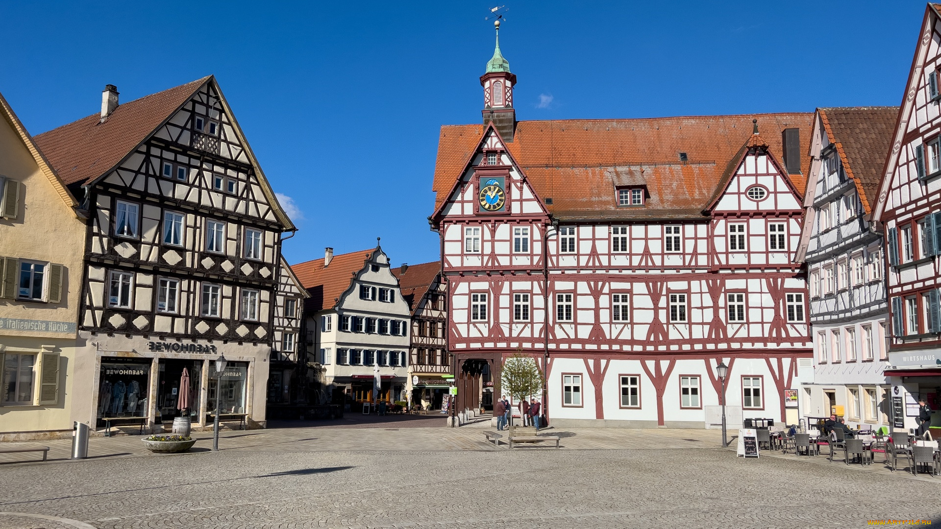 bad, urach, germany, города, -, улицы, , площади, , набережные, bad, urach