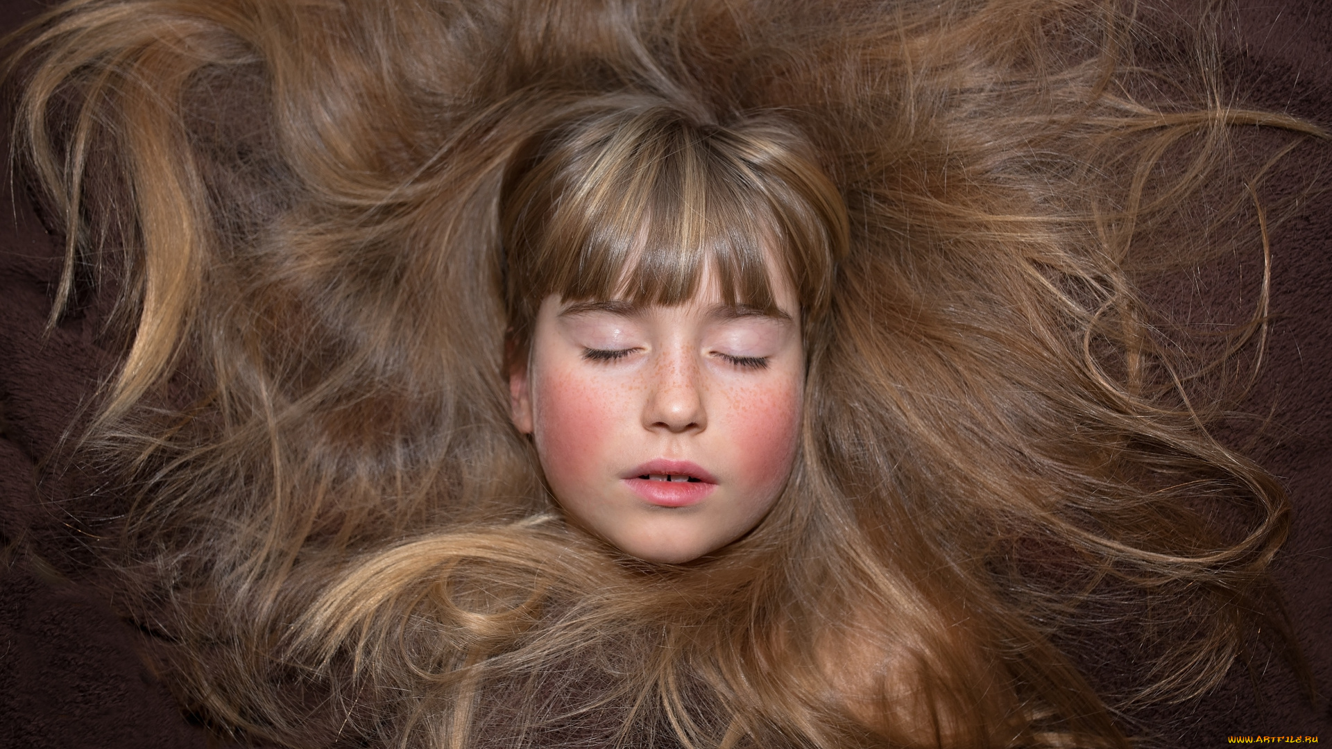 разное, дети, девочка, лицо, волосы
