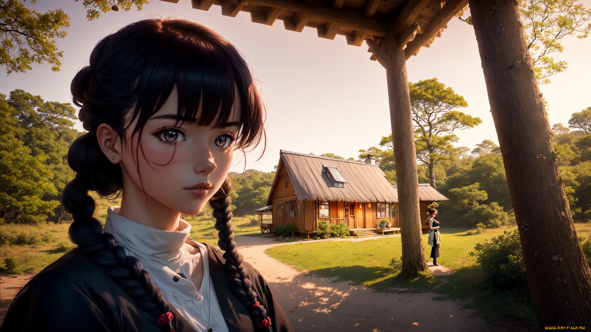 аниме, город, , улицы, , интерьер, , здания, нейросети, графика, нейроарт, ai, art, нейронные, сети, рисунки, нейро, искусство