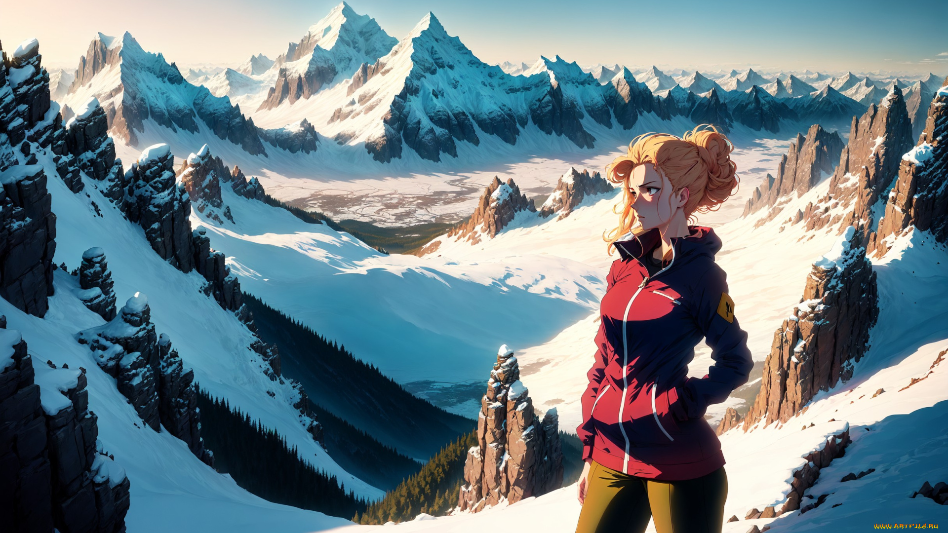 аниме, пейзажи, , природа, нейросети, графика, нейроарт, ai, art, нейронные, сети, рисунки, нейро, искусство