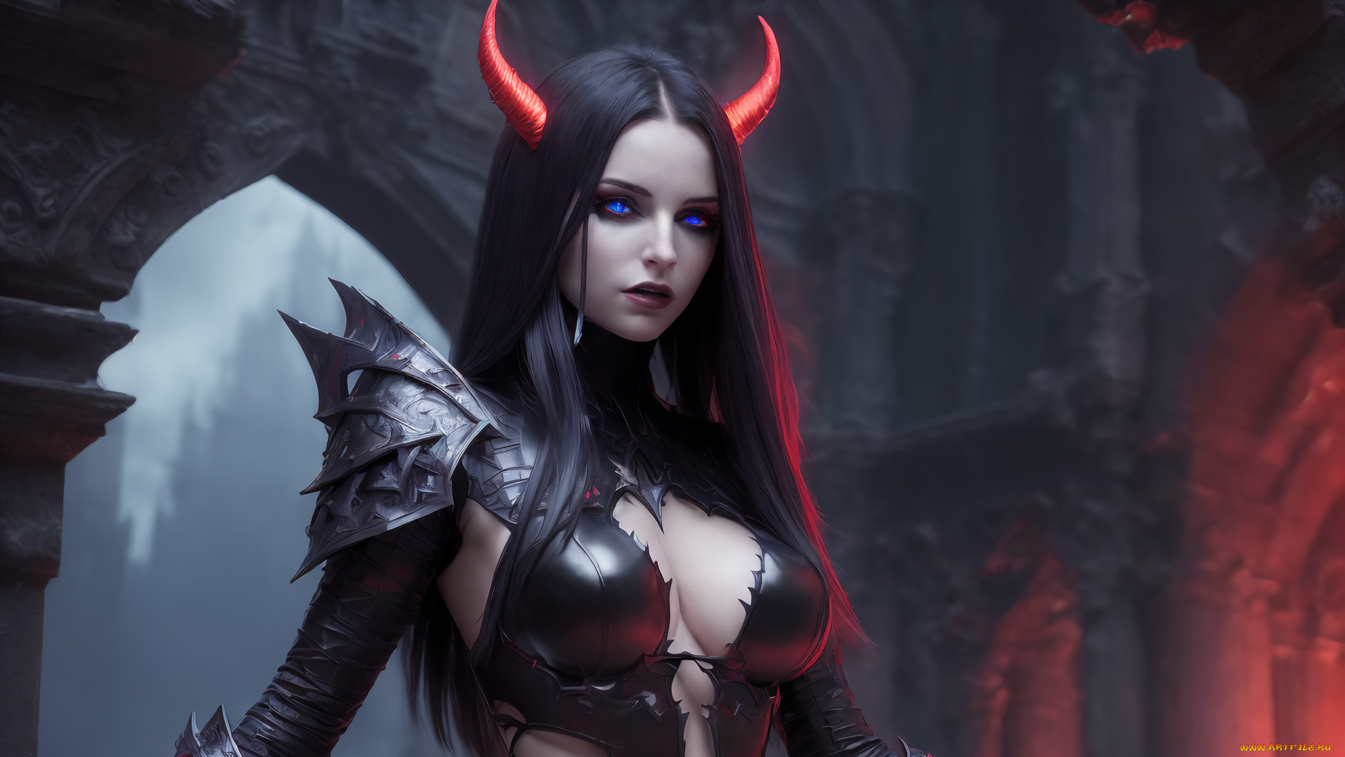 фэнтези, демоны, нейросети, графика, нейроарт, ai, art, нейронные, сети, рисунки, нейро, искусство