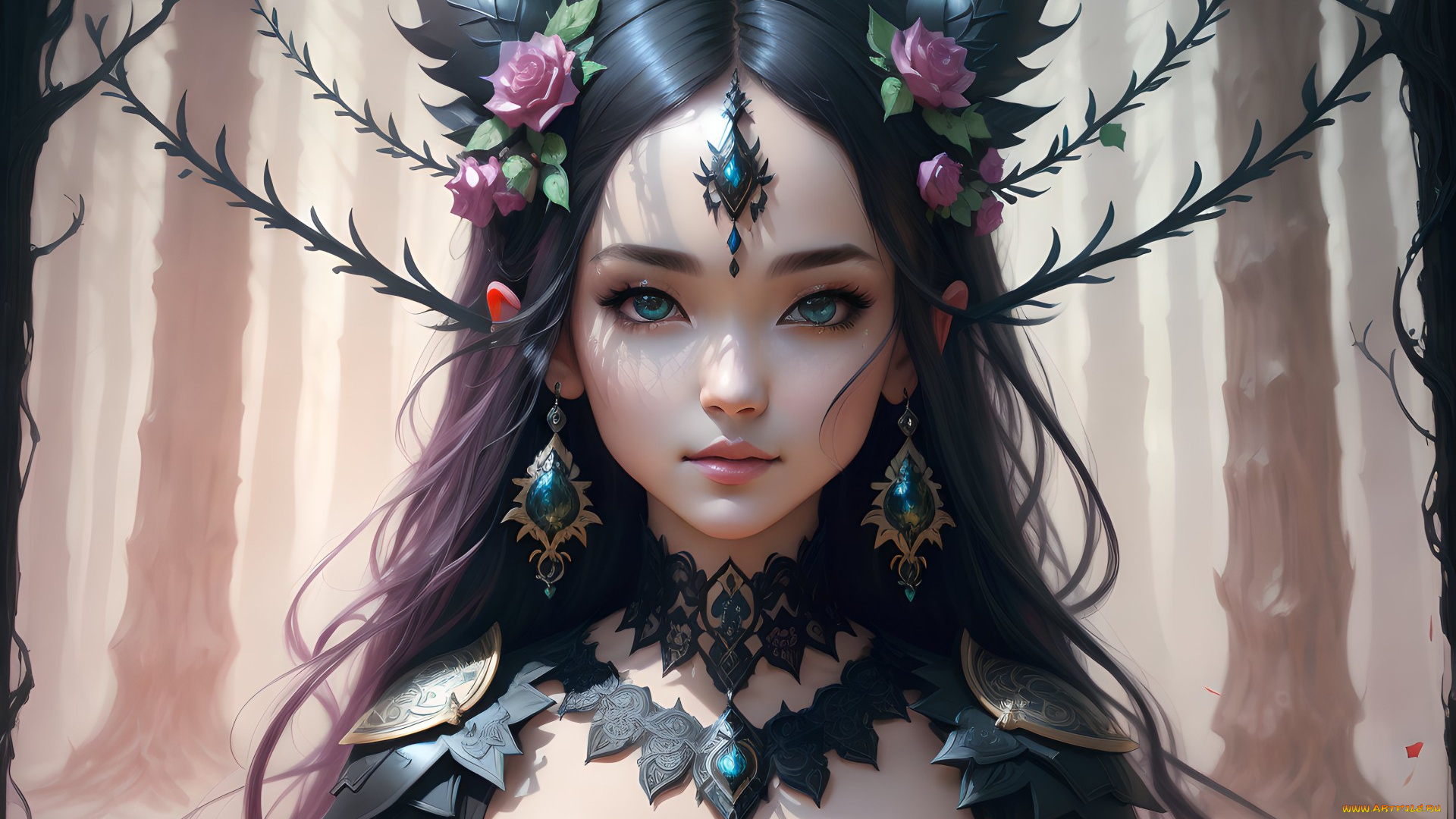 фэнтези, девушки, нейросети, графика, нейроарт, ai, art, нейронные, сети, рисунки, нейро, искусство