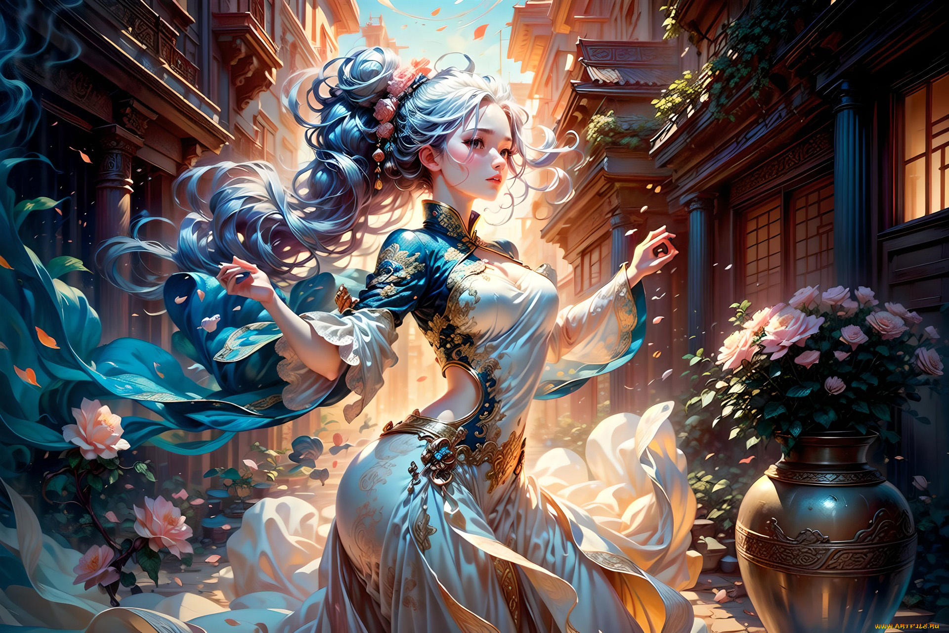 аниме, магия, , колдовство, , halloween, нейросети, графика, нейроарт, ai, art, нейронные, сети, рисунки, нейро, искусство