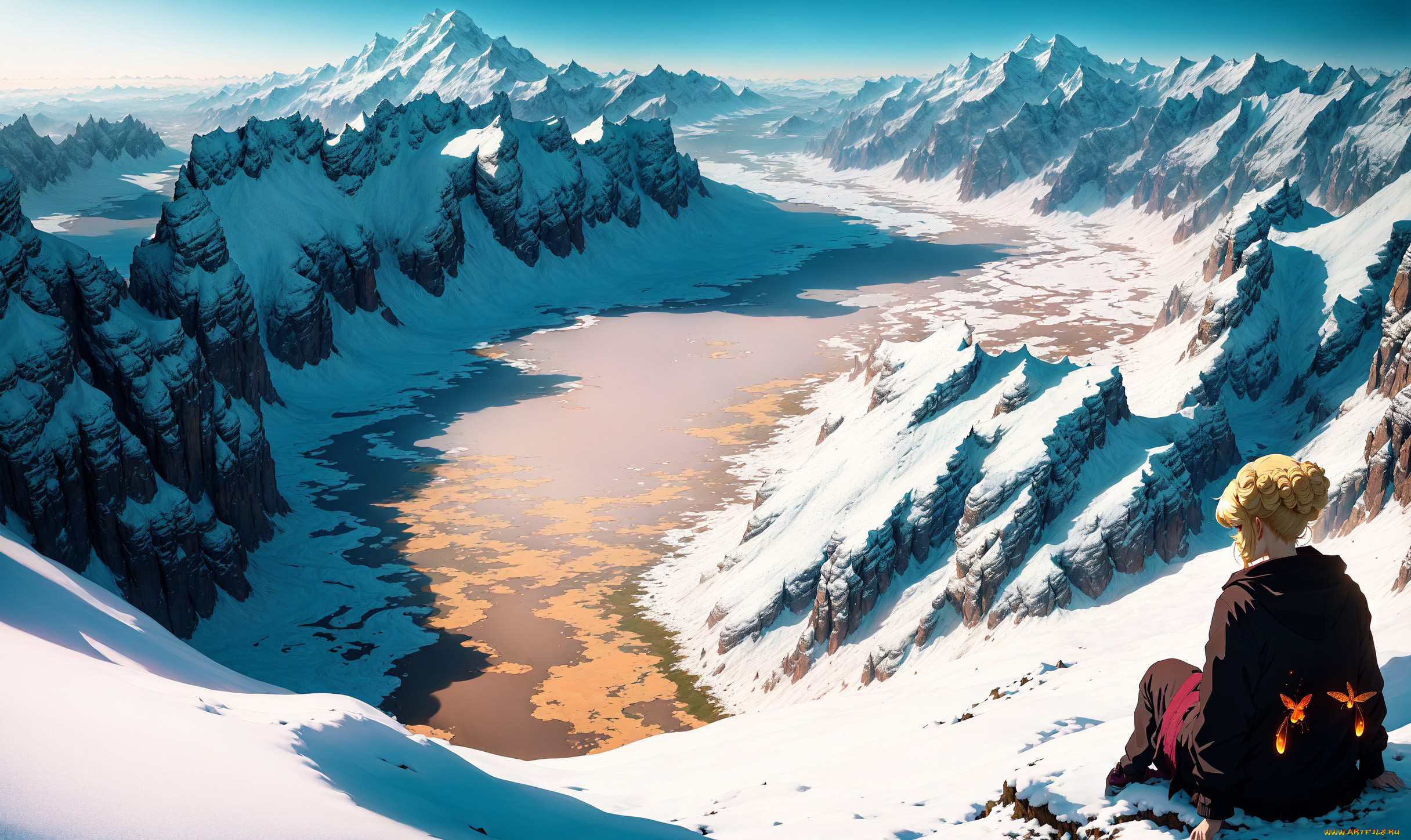 аниме, пейзажи, , природа, нейросети, графика, нейроарт, ai, art, нейронные, сети, рисунки, нейро, искусство