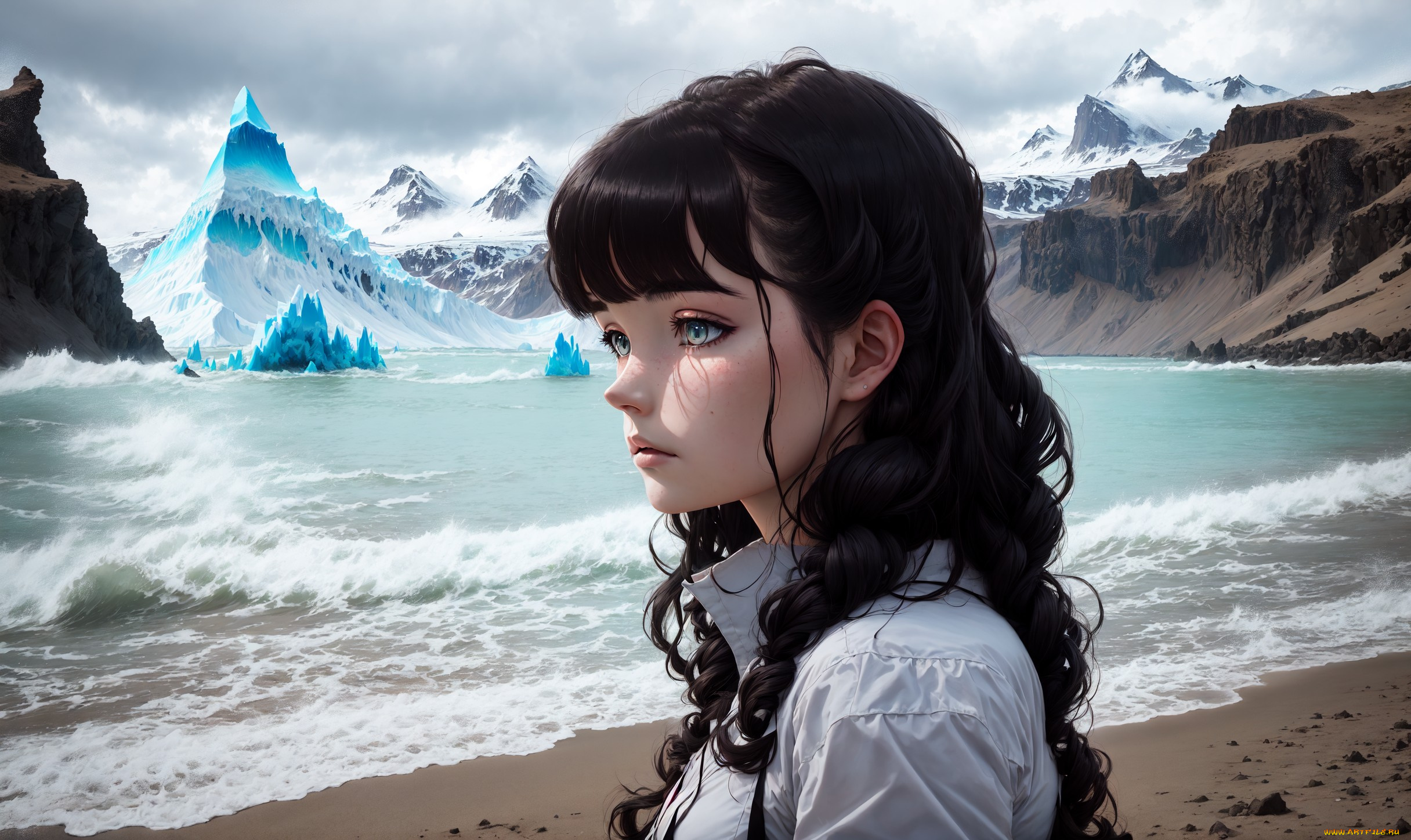 аниме, пейзажи, , природа, нейросети, графика, нейроарт, ai, art, нейронные, сети, рисунки, нейро, искусство