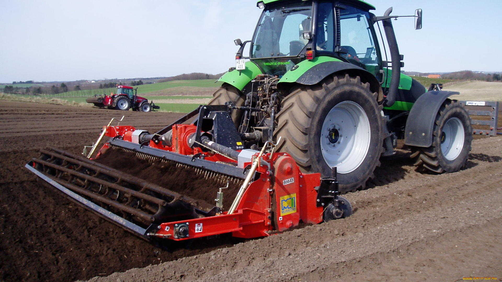 traktor, техника