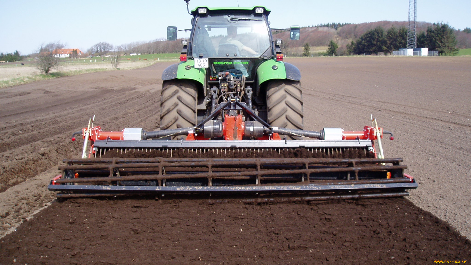 traktor, техника