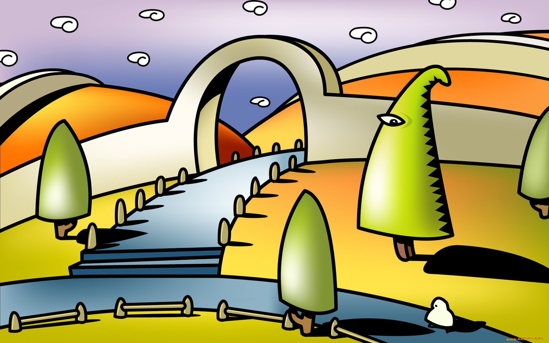 shadow, рисованные