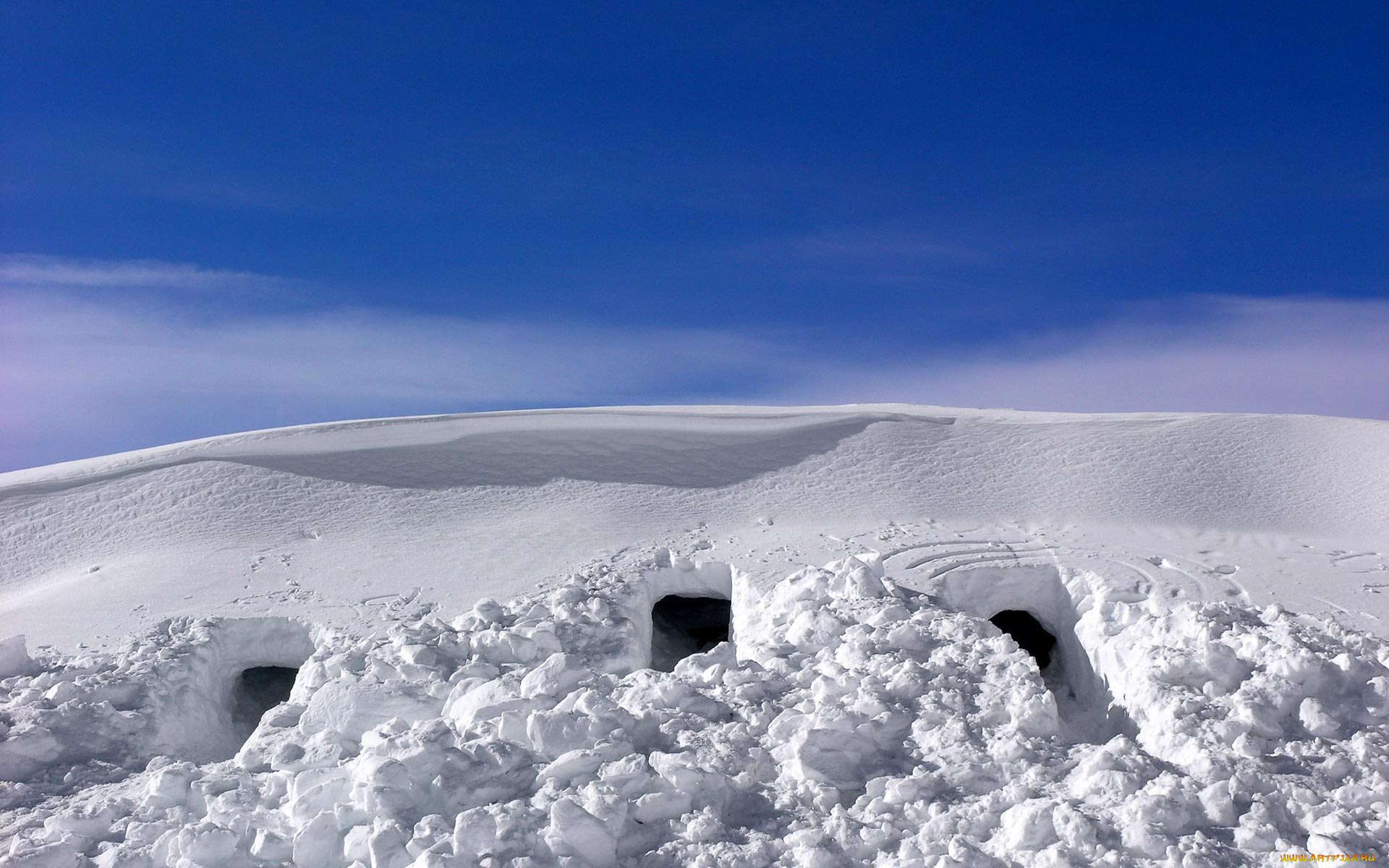 snow, caves, природа, зима
