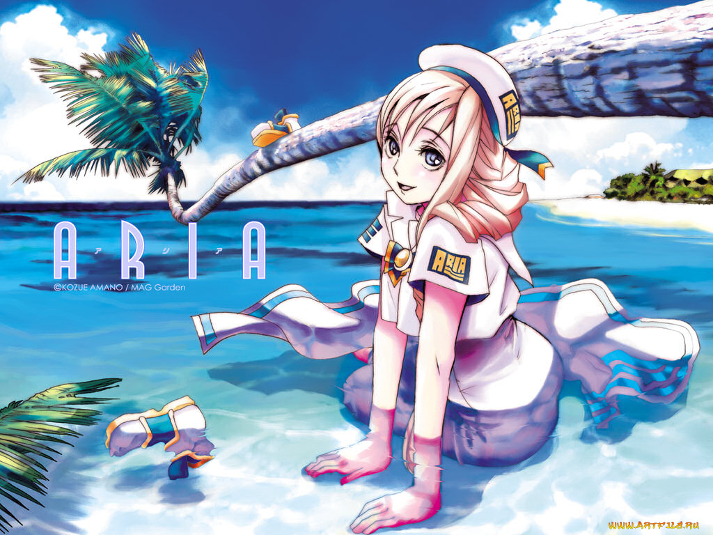 аниме, aria