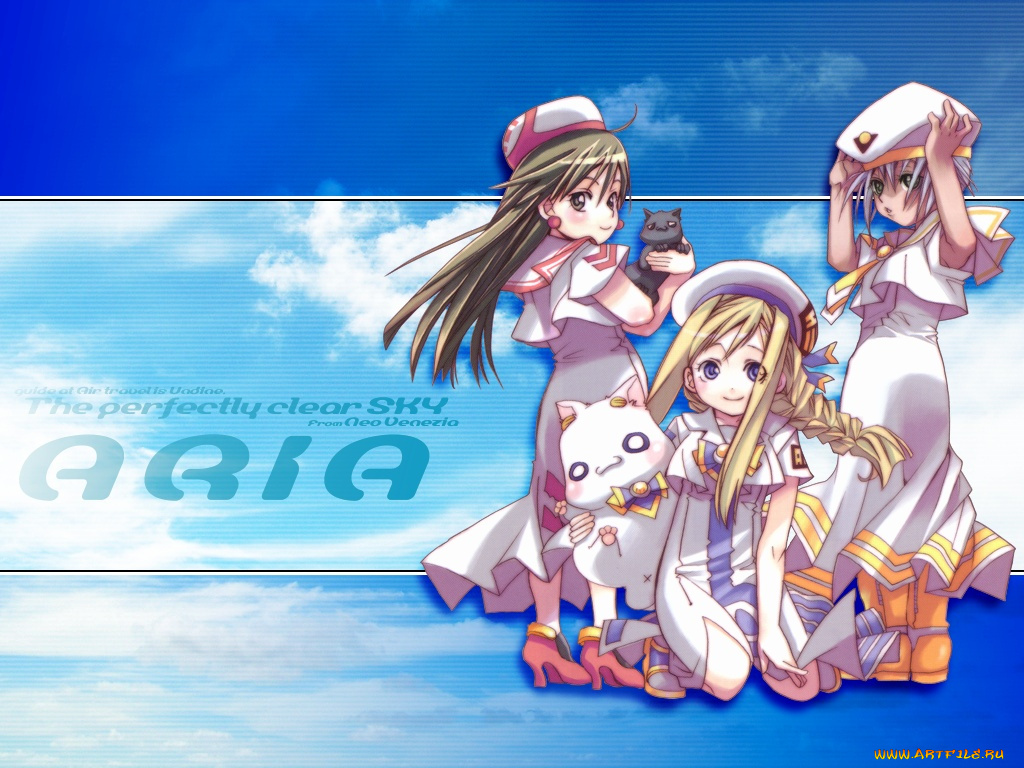 аниме, aria