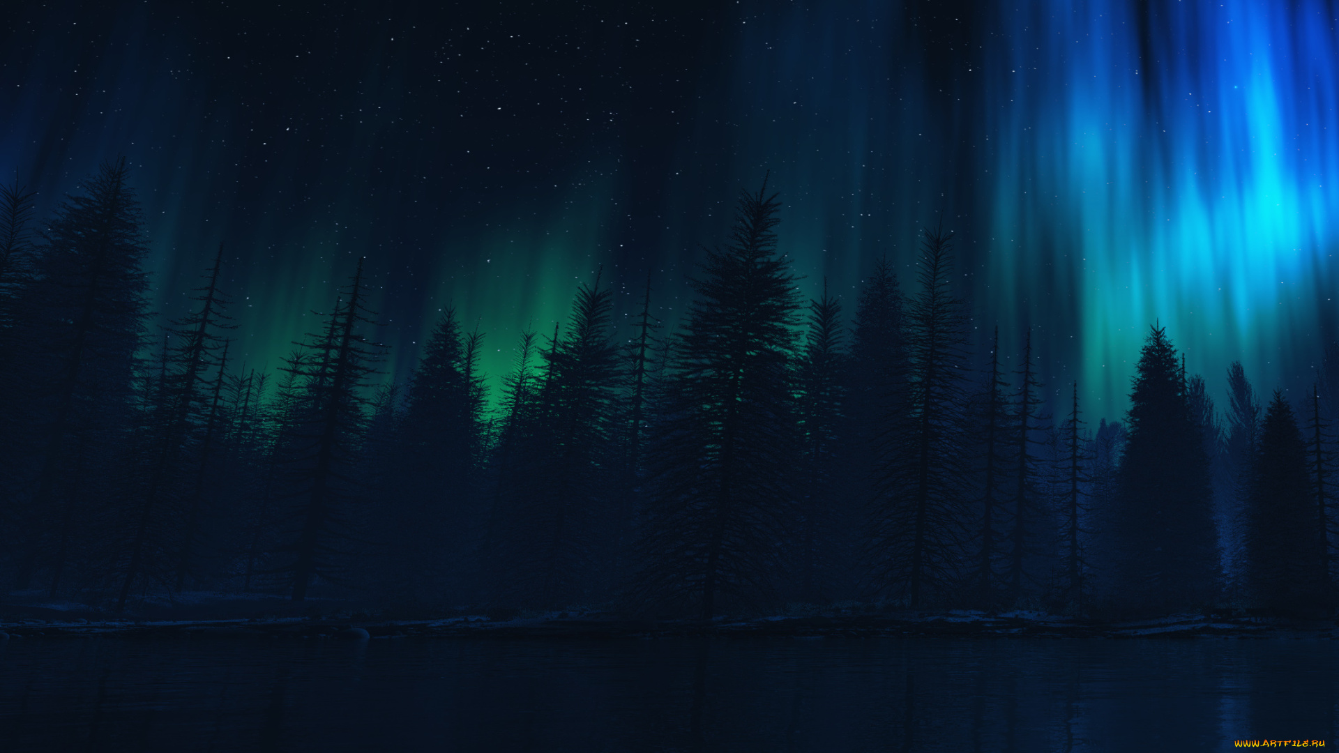 3д, графика, nature, landscape, природа