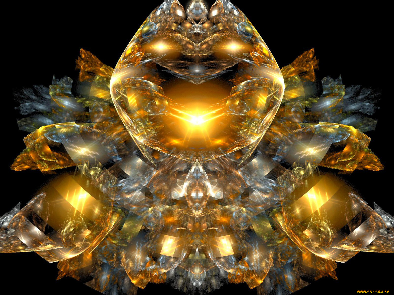 3д, графика, fractal, фракталы, абстракция