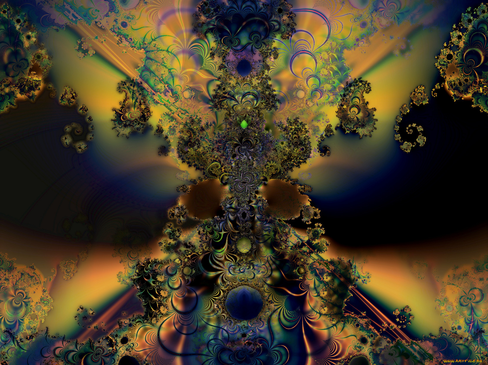 3д, графика, fractal, фракталы, фрактал