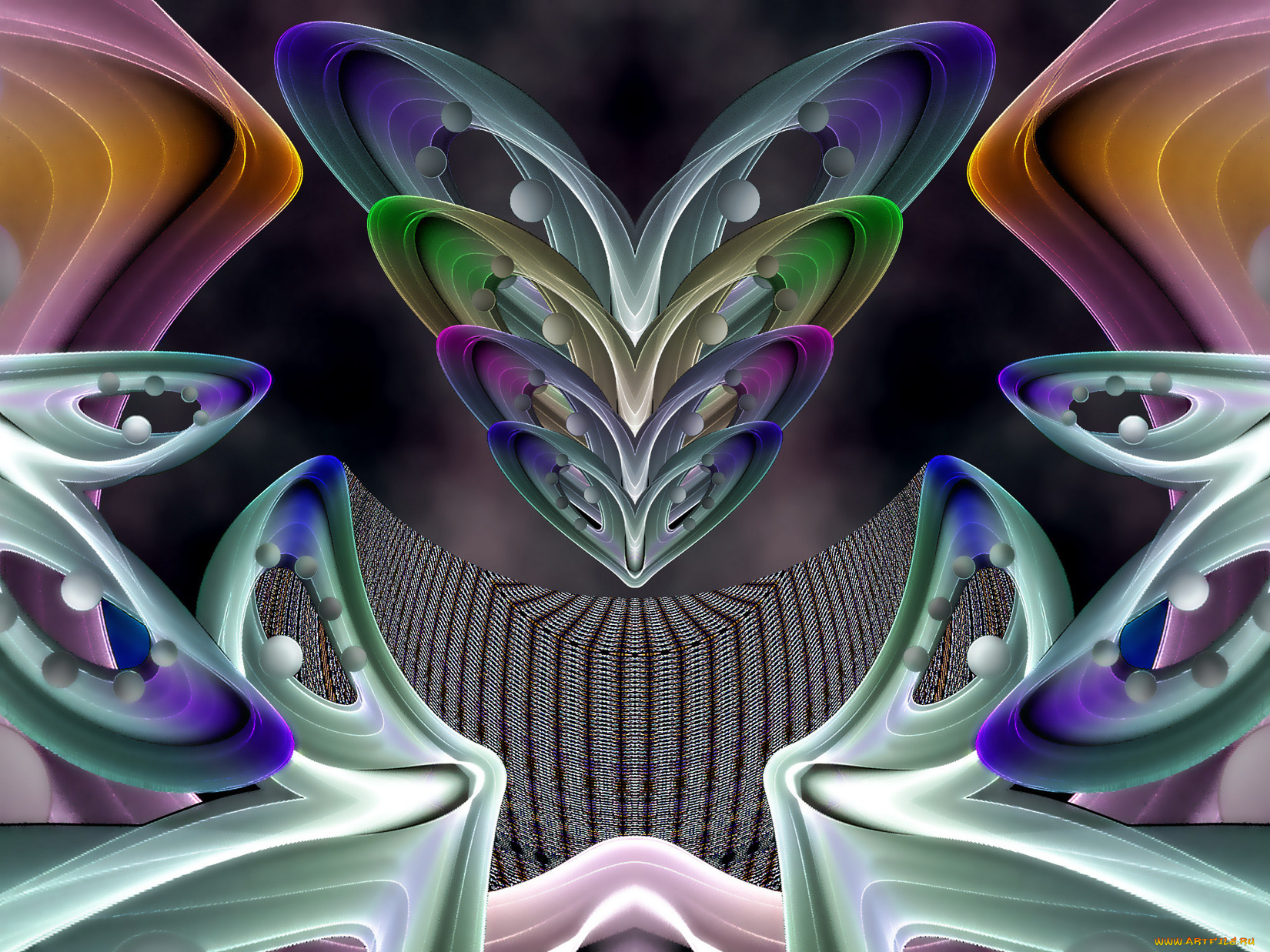 3д, графика, fractal, фракталы, фрактал