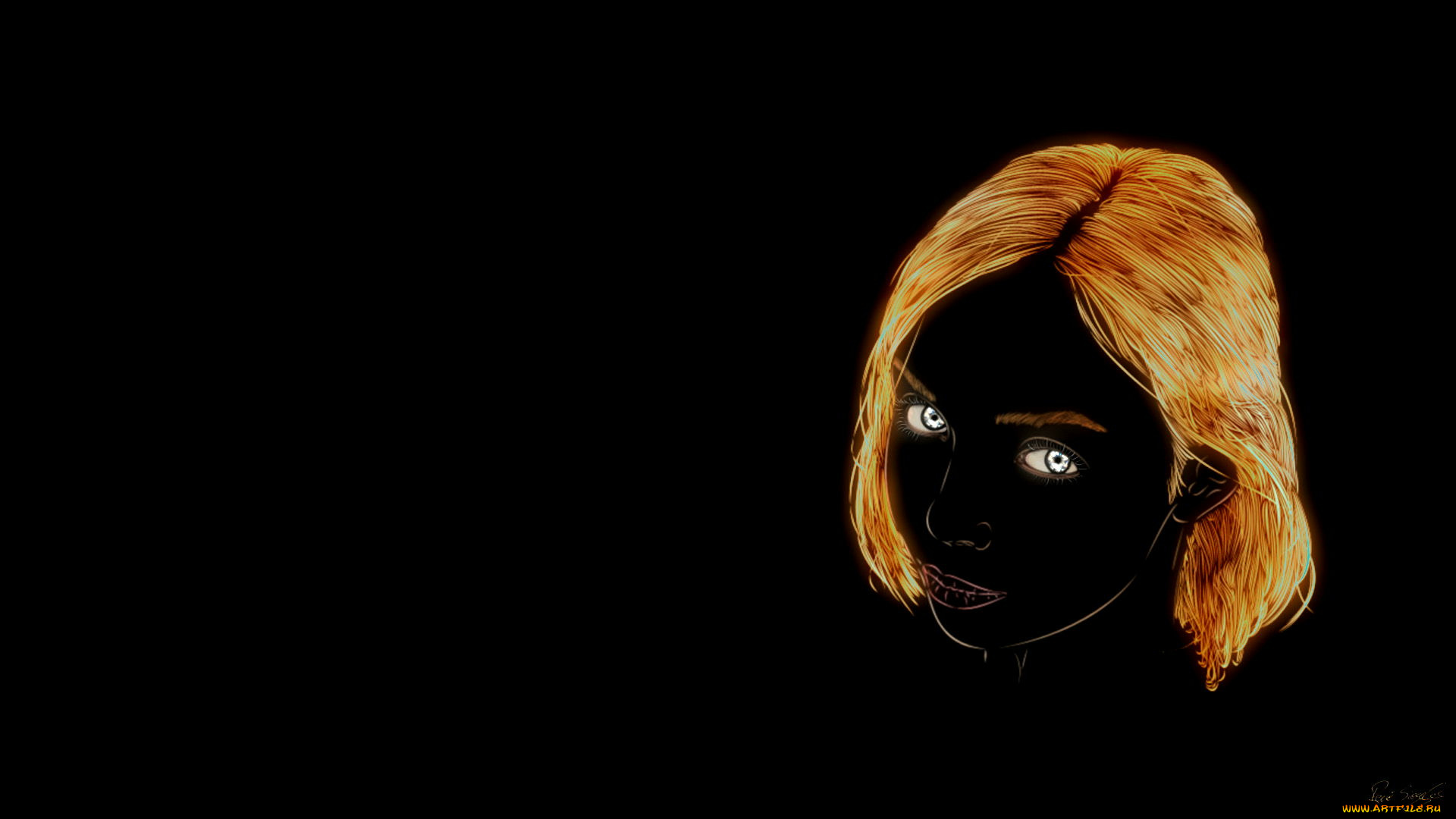 3д, графика, portraits, портрет, лицо, девушка