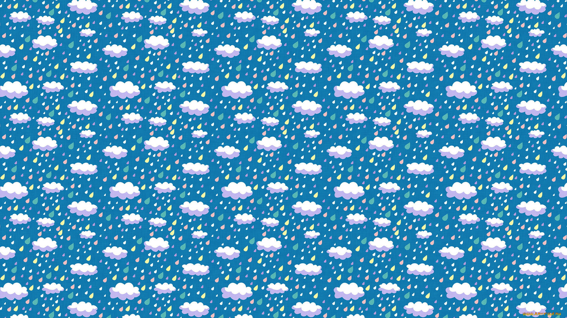 векторная, графика, облака, текстура