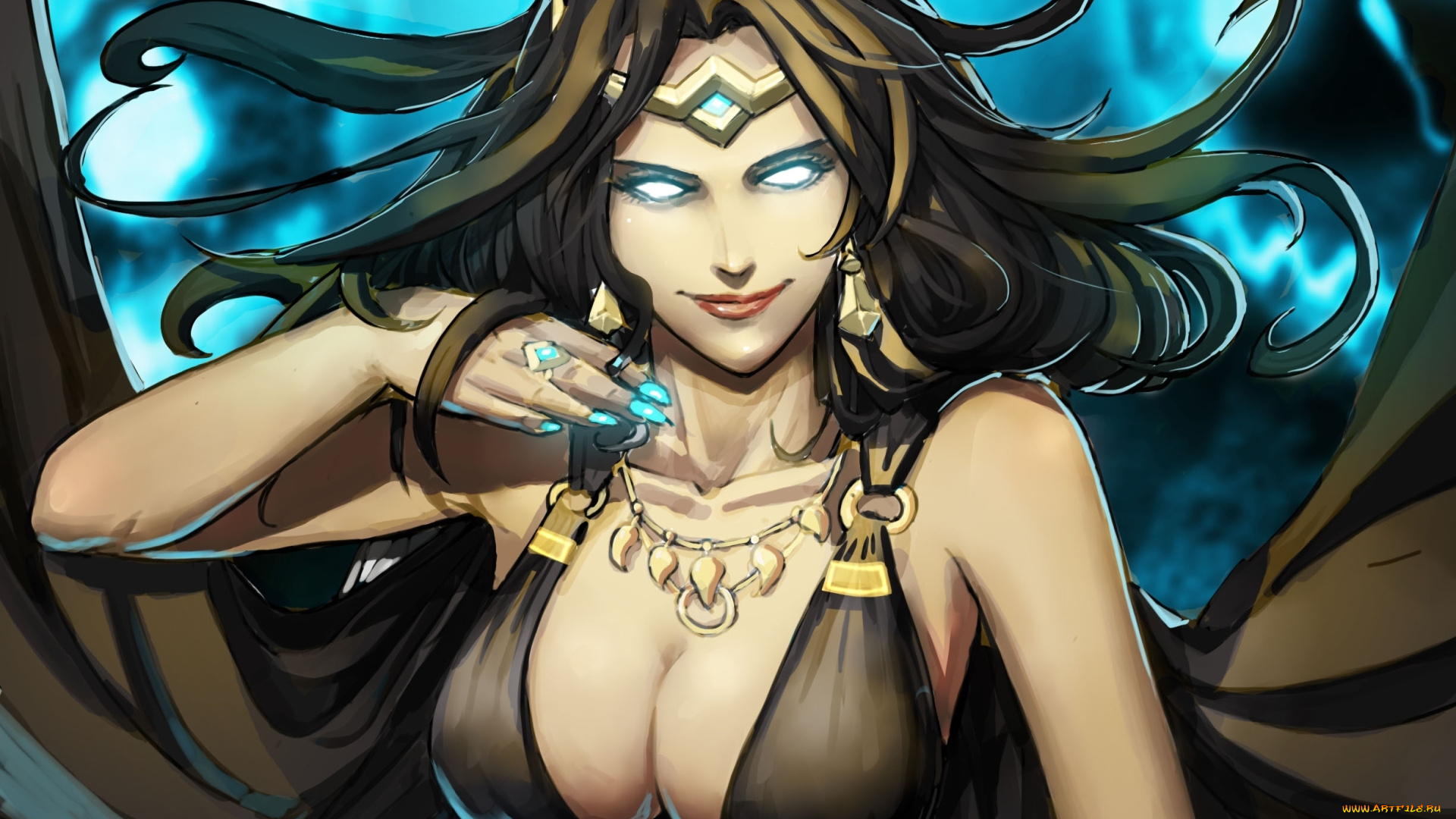 фэнтези, маги, украшения, рука, девушка