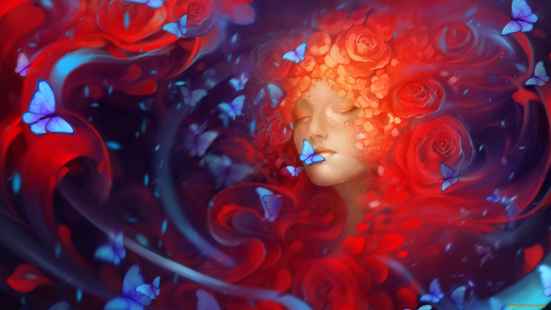 helen, rusovich, фэнтези, девушки