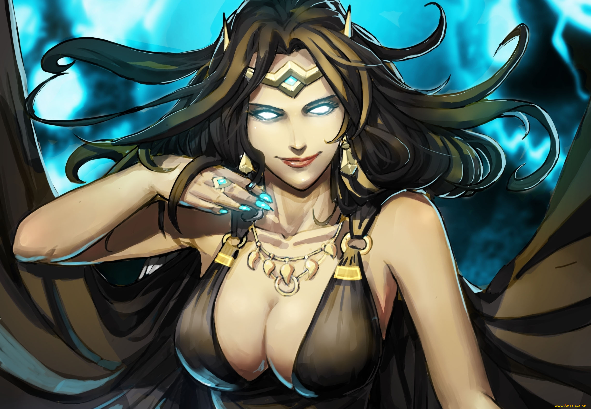 фэнтези, маги, украшения, рука, девушка