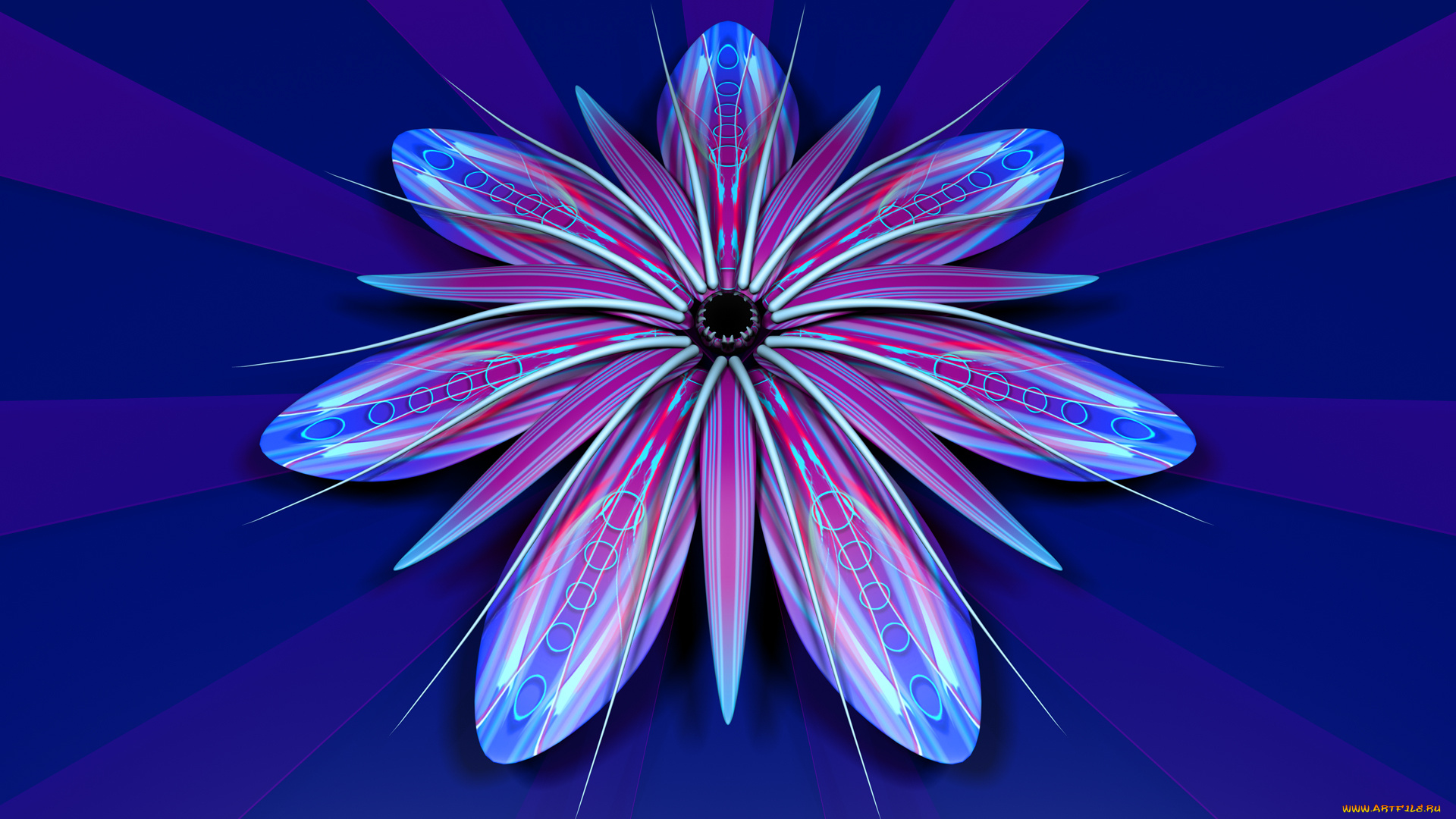 3д, графика, flowers, цветы, лепестки, фон