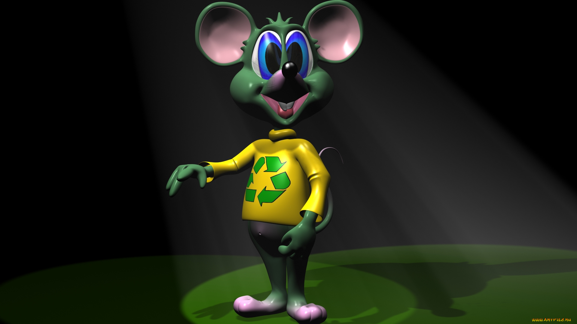 3д, графика, humor, юмор, мышка