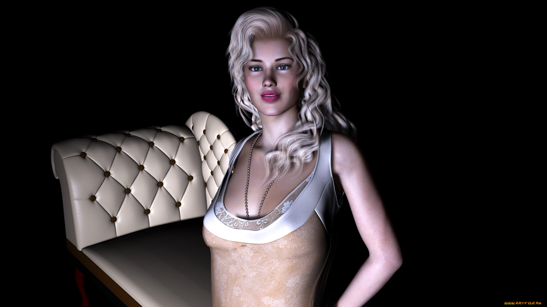 3д, графика, people, люди, взгляд, девушка