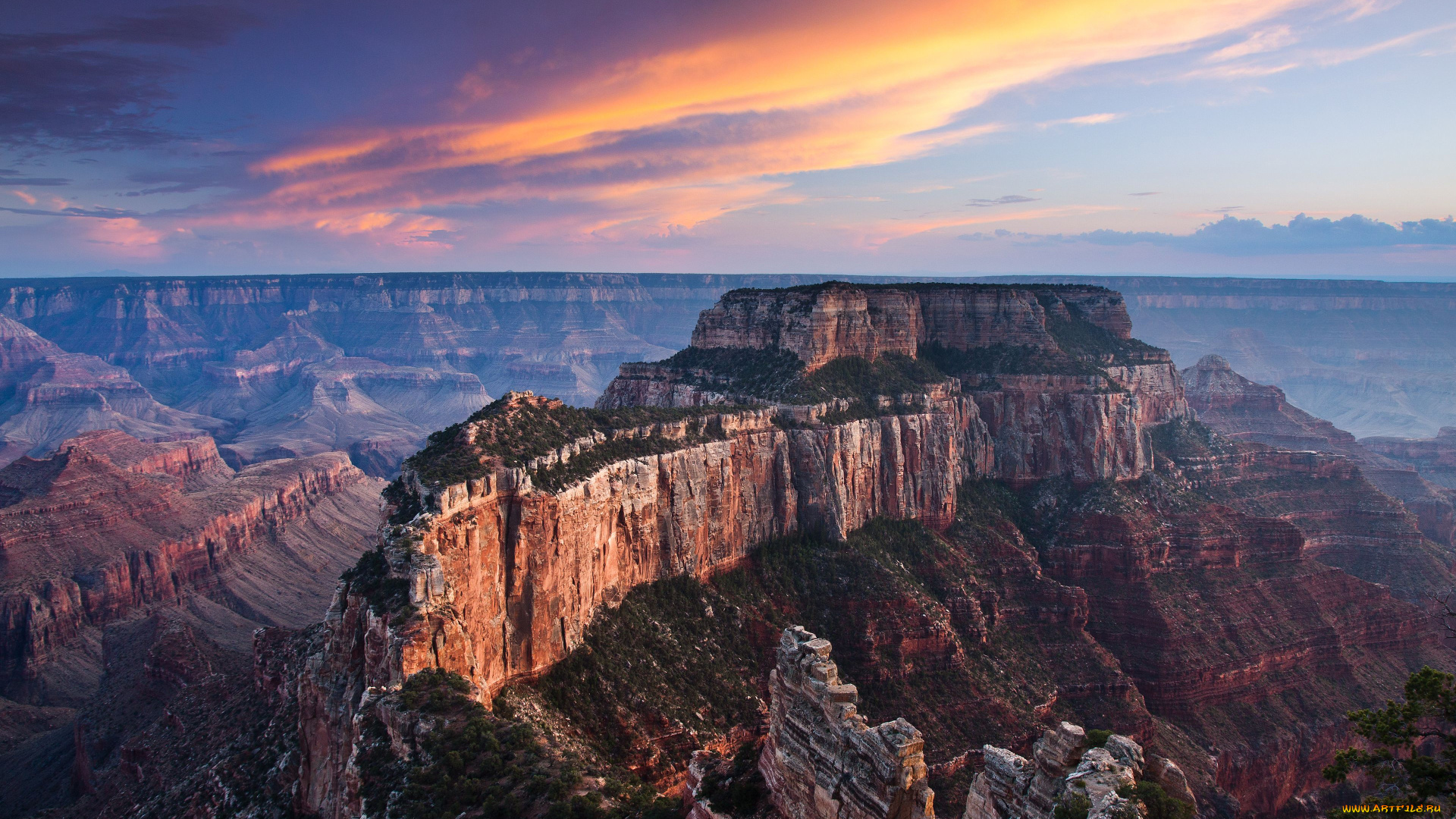 cape, royal, trail, grand, canyon, national, park, arizona, природа, горы, гранд-каньон, аризона