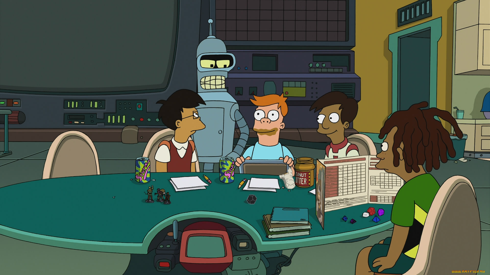 futurama, мультфильмы, футурама