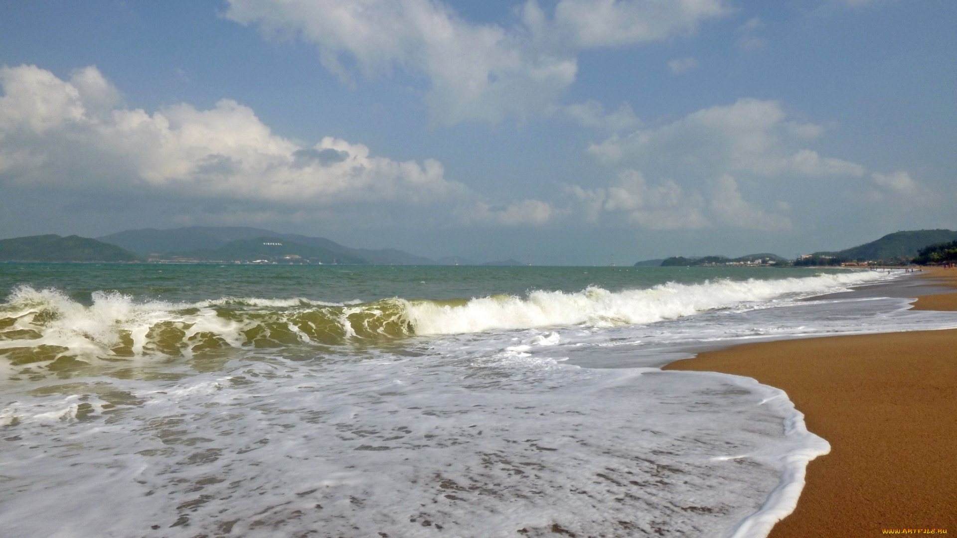 природа, побережье, вьетнам