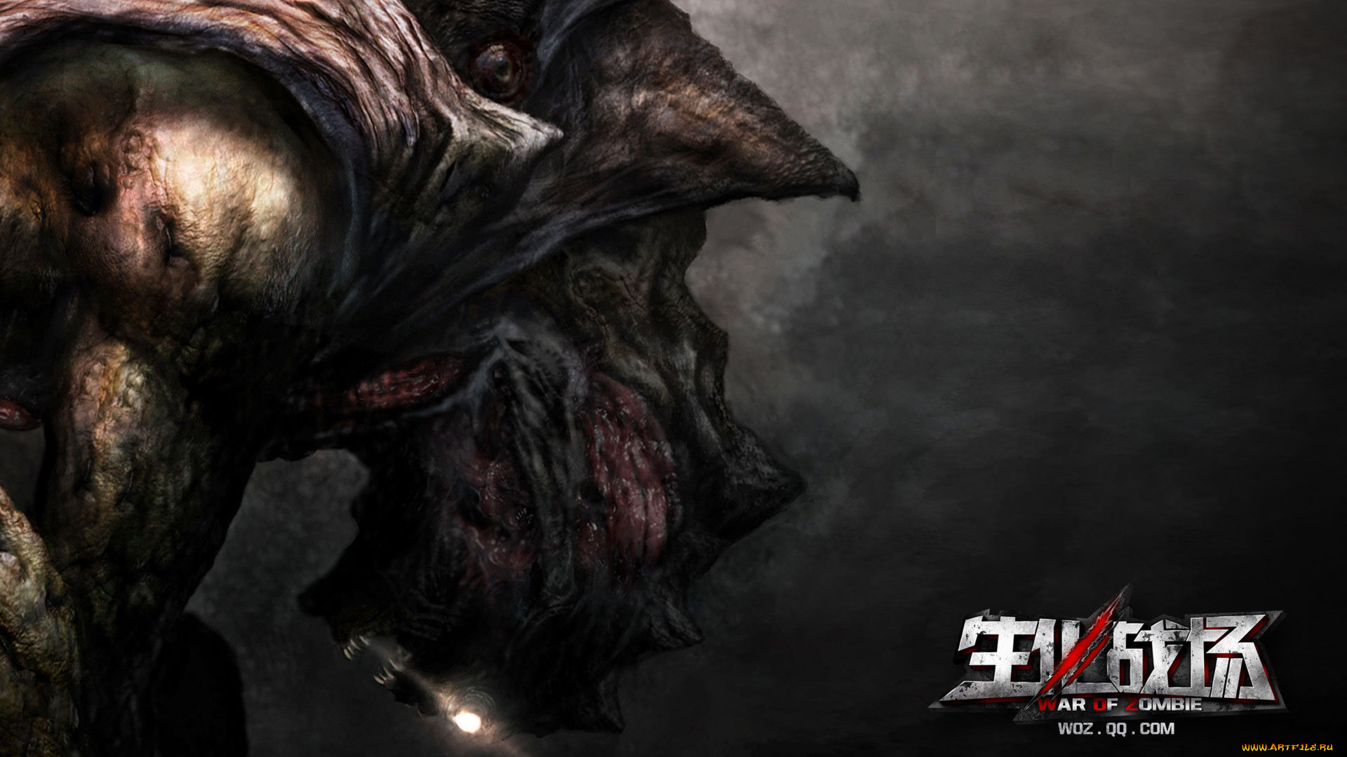 war, of, zombie, видео, игры, существо