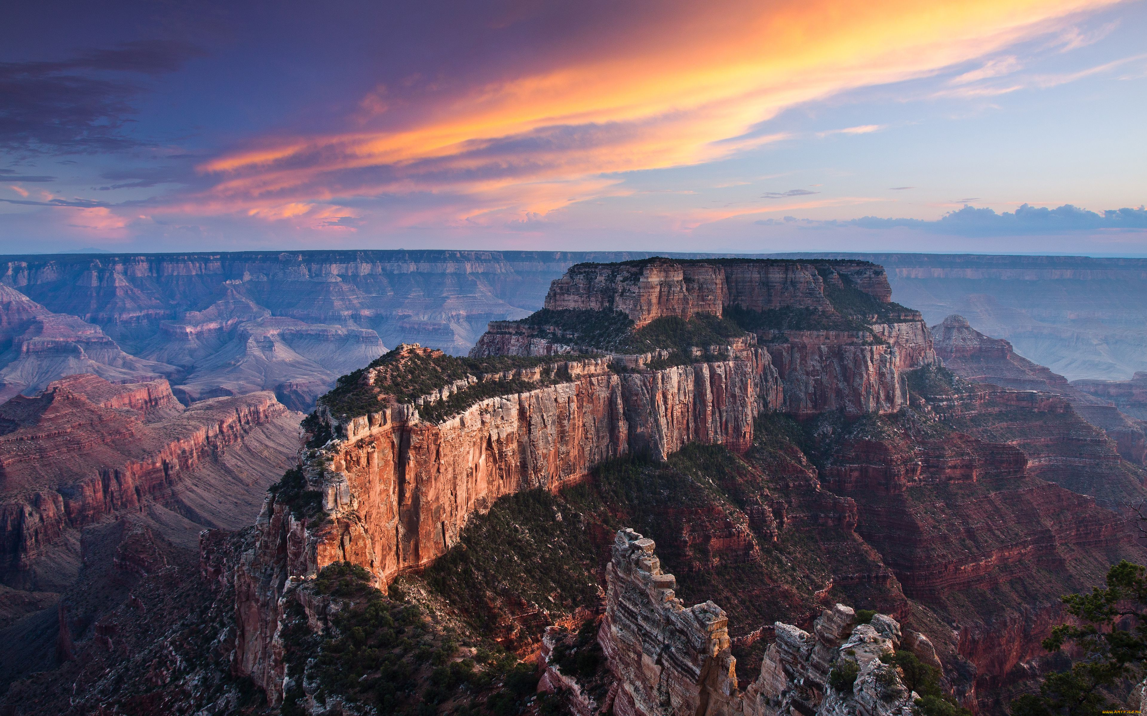 cape, royal, trail, grand, canyon, national, park, arizona, природа, горы, гранд-каньон, аризона