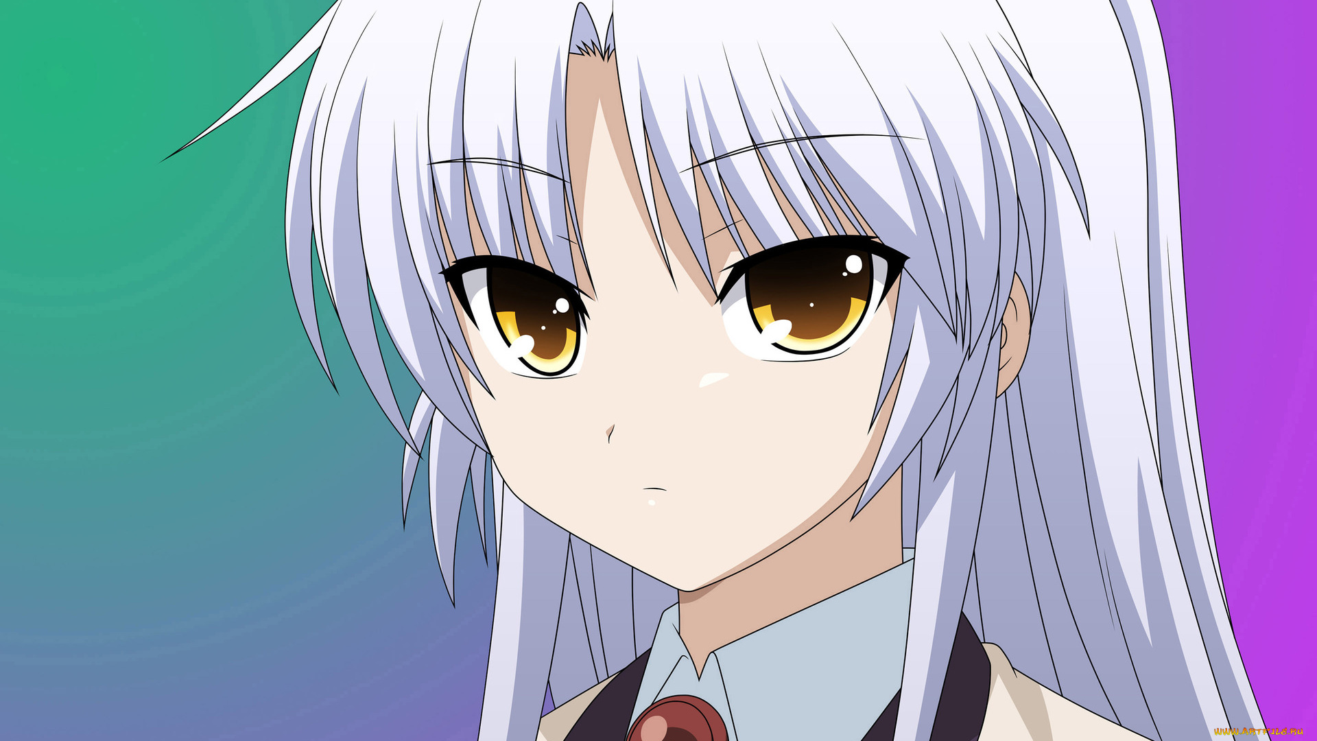 аниме, angel, beats, kanade, tachibana