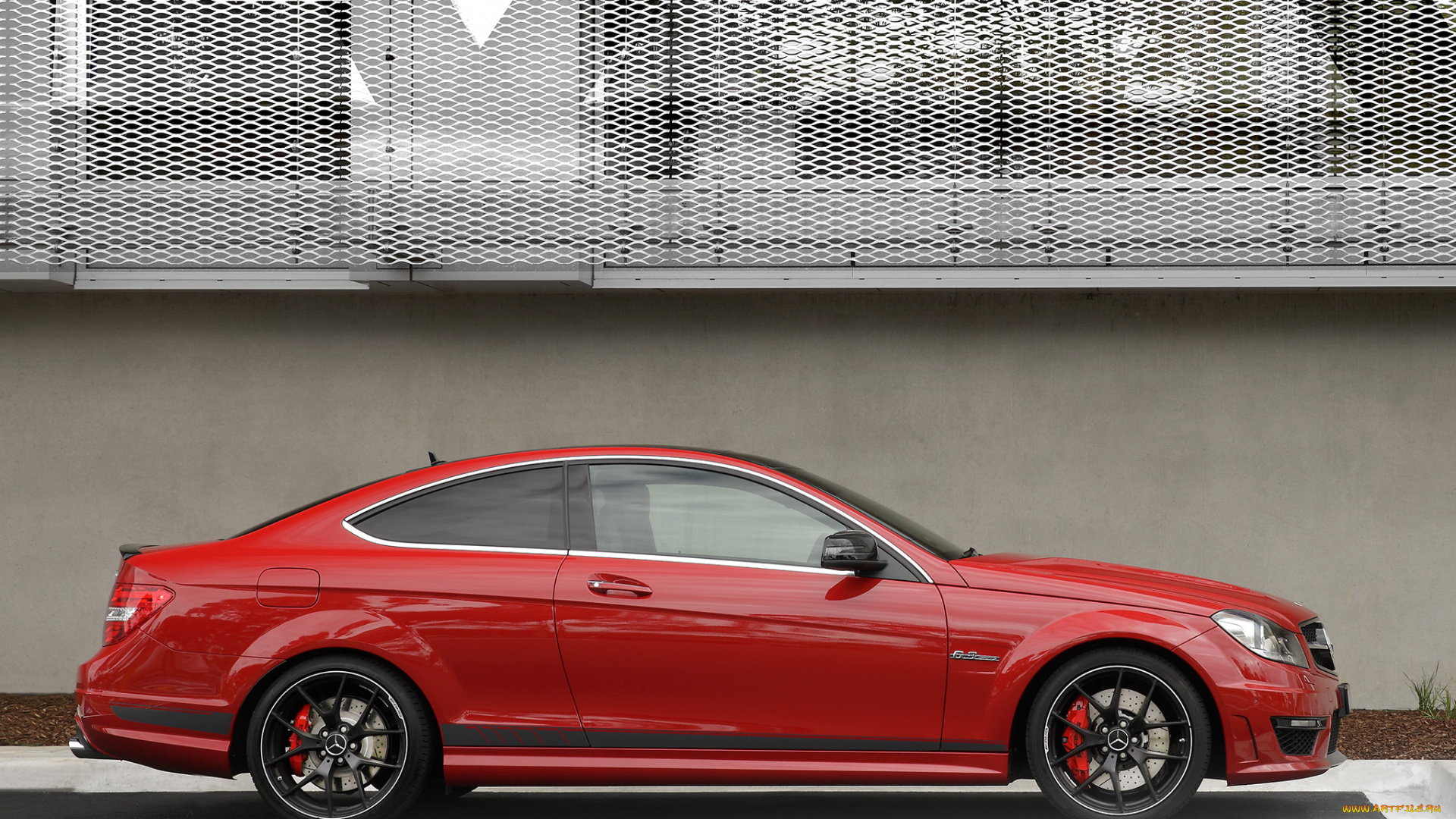 автомобили, mercedes-benz, 2013г, w204, au-spec, красный, edition, 507, amg, c, 63