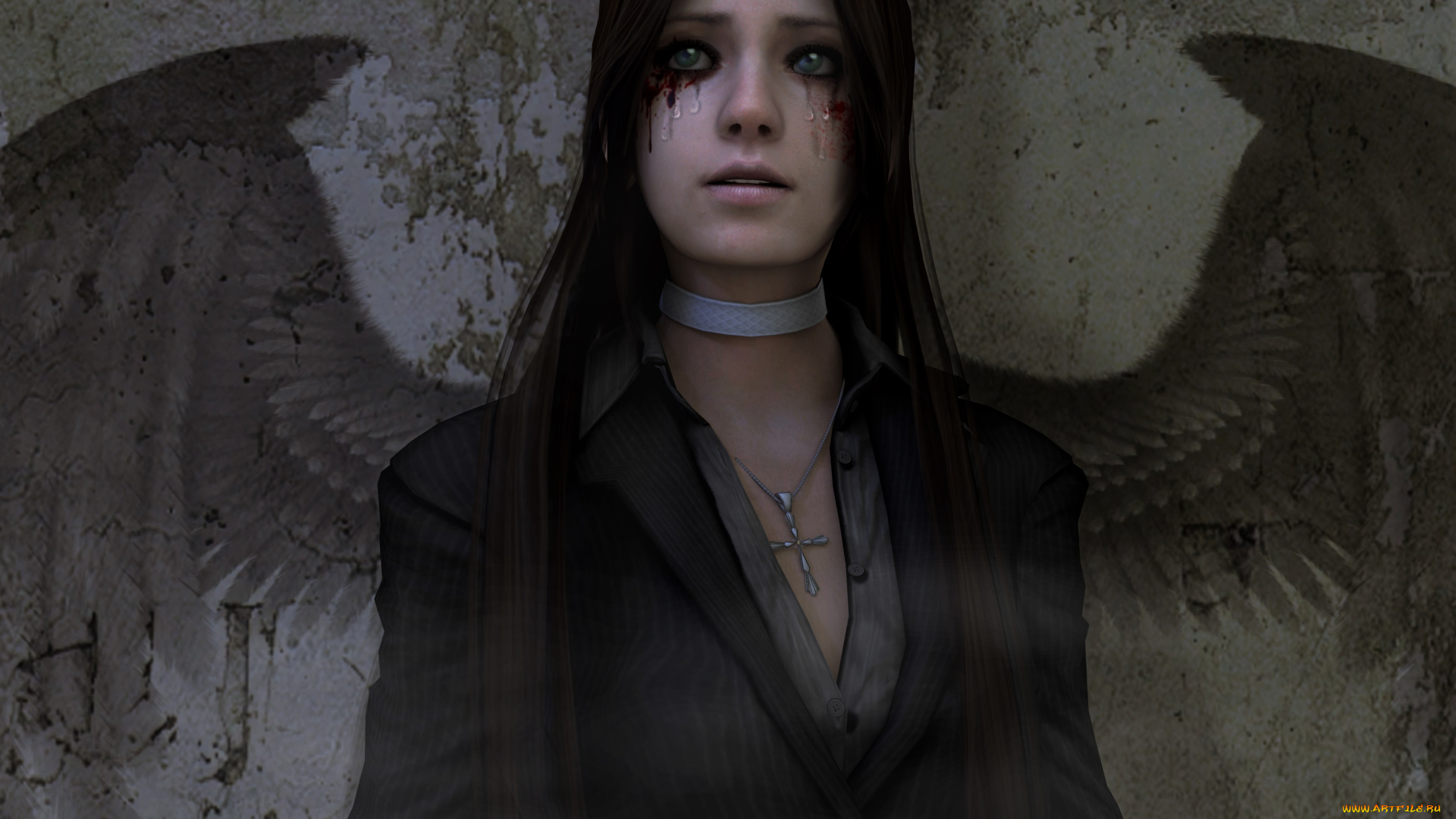 shattered, , reality, 3д, графика, фантазия, , fantasy, ангнл