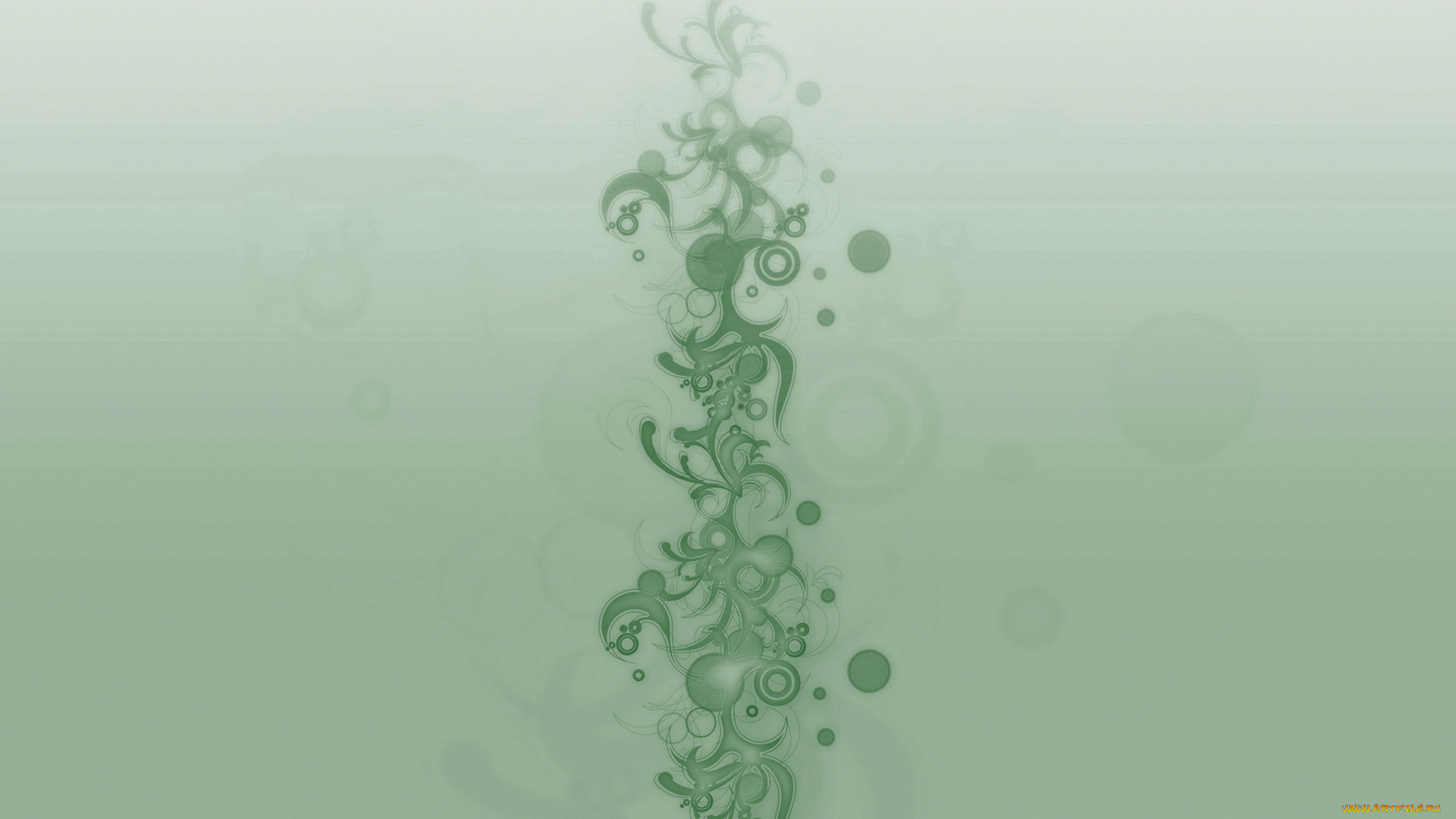 векторная, графика, графика, зеленый