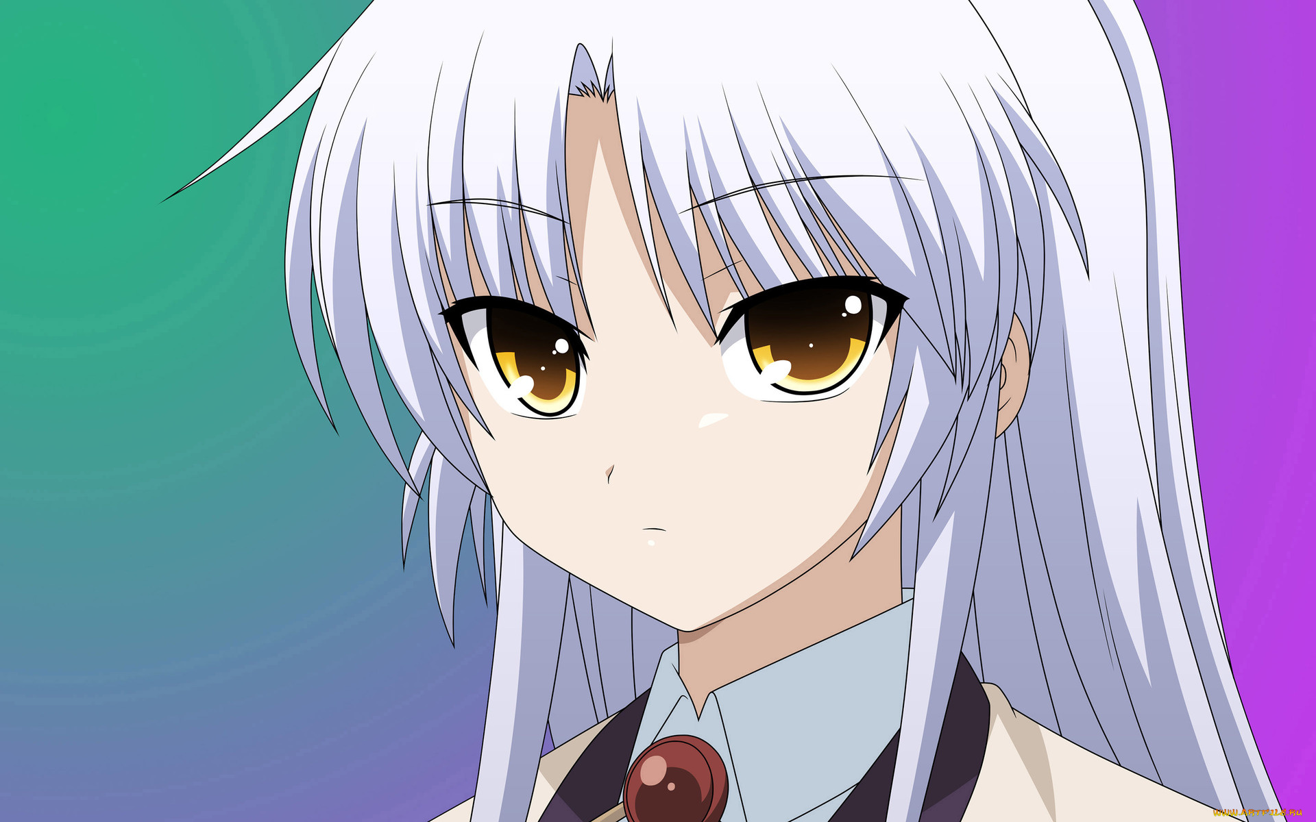 аниме, angel, beats, kanade, tachibana