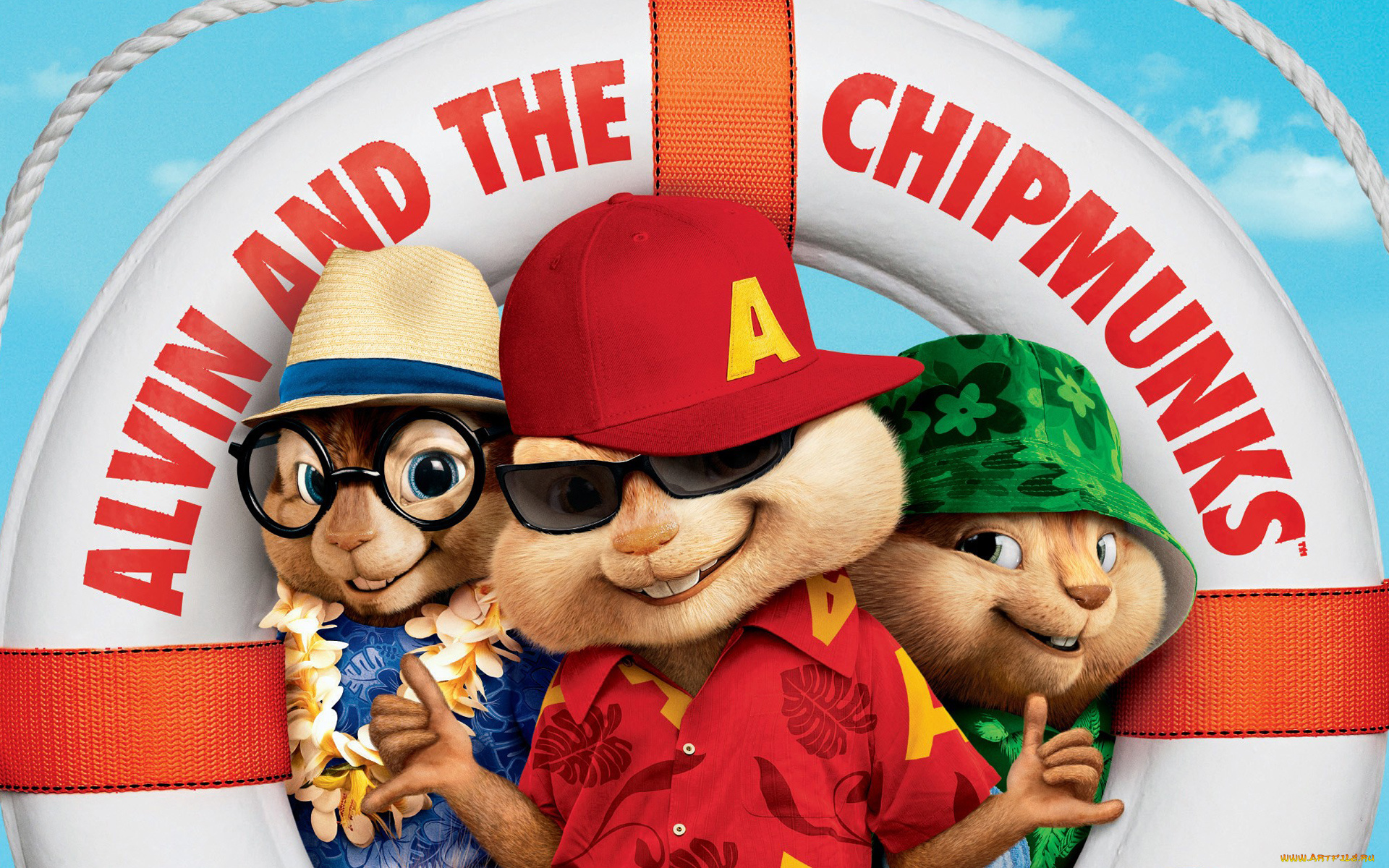 мультфильмы, alvin, and, the, chipmunks, , the, squeakquel