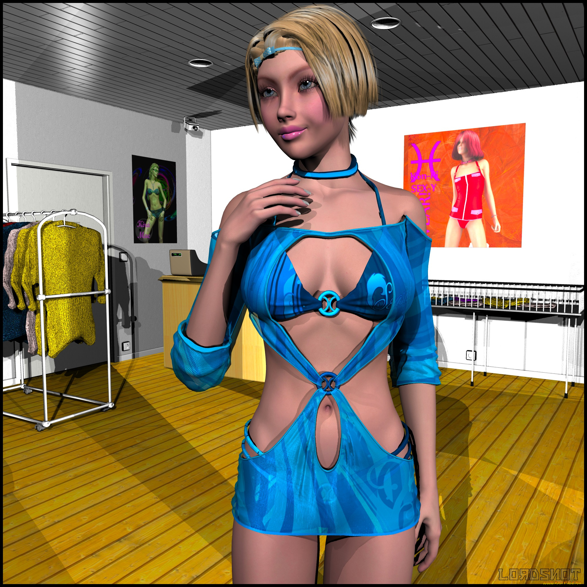 lordsnot, 3д, графика, фантазия, , fantasy, взгляд, девушка