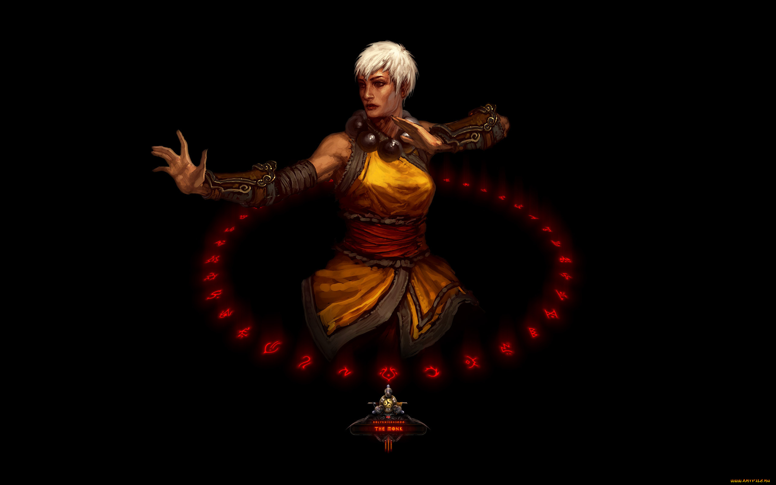 видео, игры, diablo, iii, поза