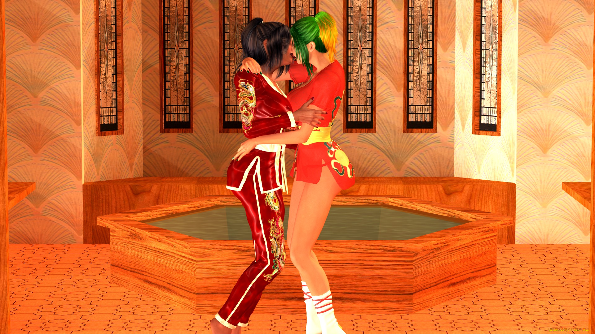 dark, heresy, видео, игры, девушки, взгляд, фон